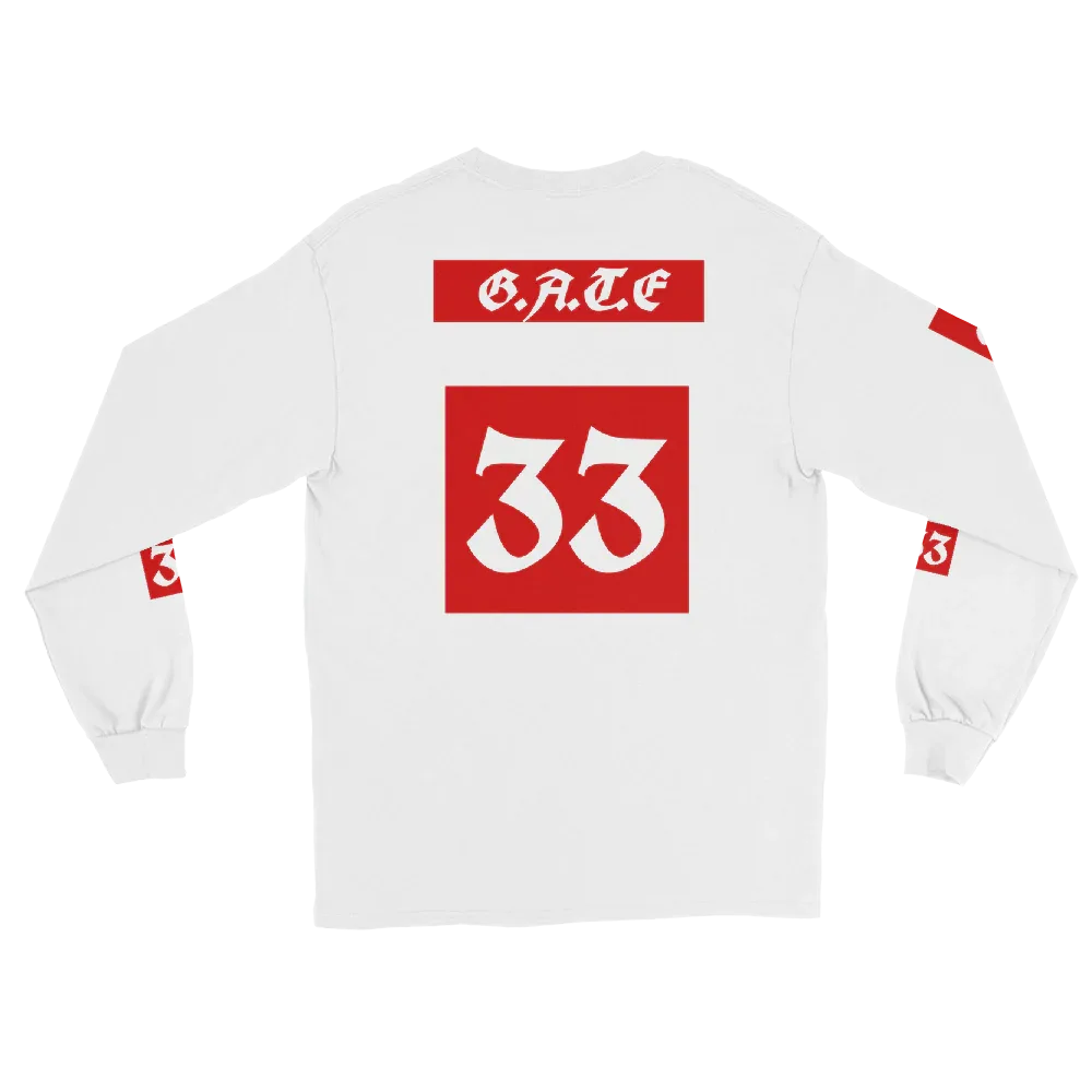 33Spiritfilled Men’s Long Sleeve Shirt - Da G.A.T.E 33
