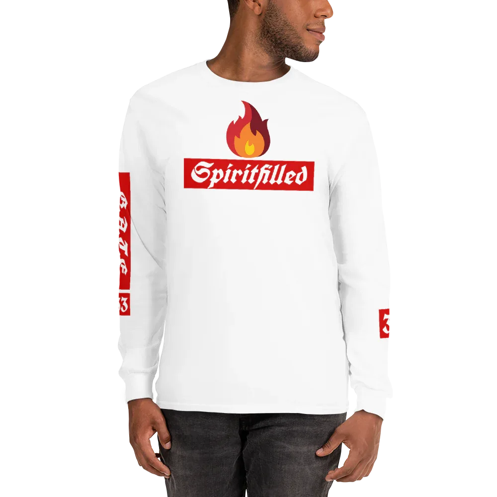 33Spiritfilled Men’s Long Sleeve Shirt - Da G.A.T.E 33