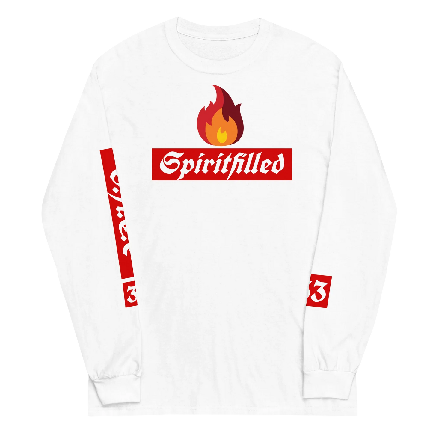 33Spiritfilled Men’s Long Sleeve Shirt - Da G.A.T.E 33