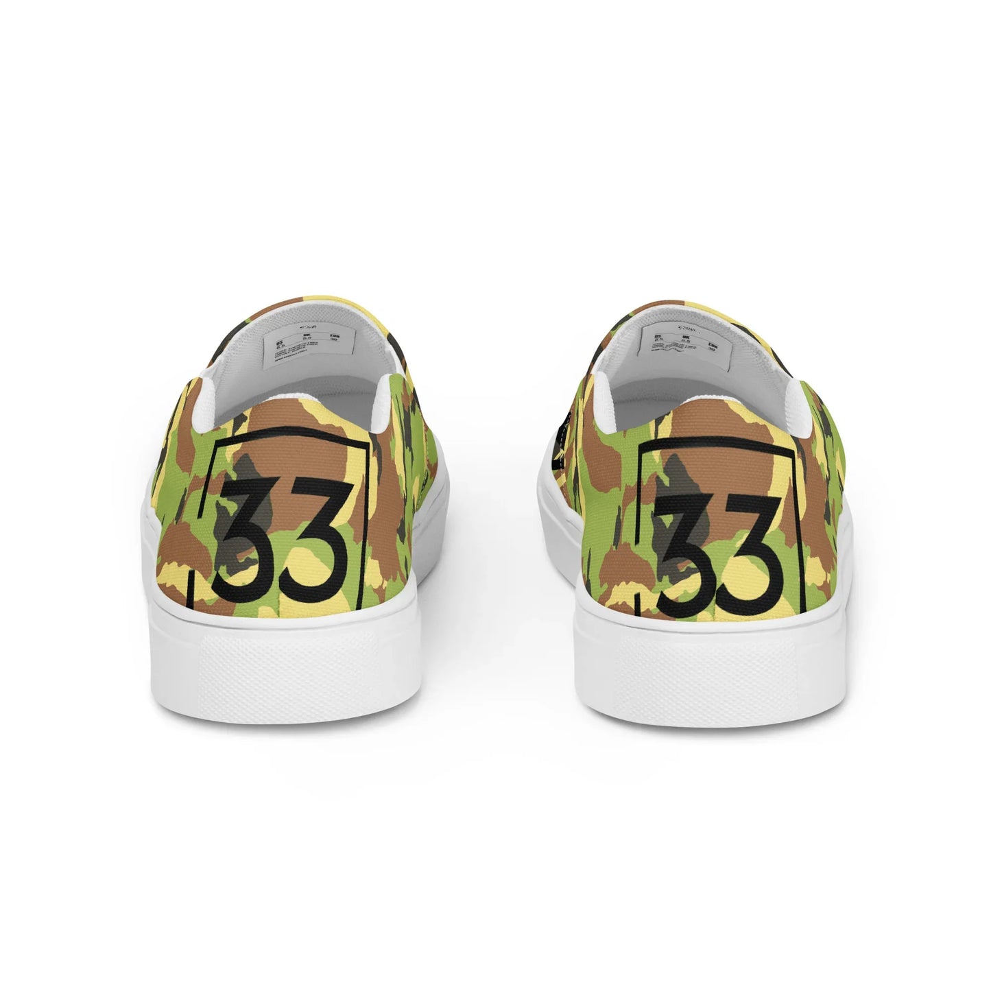 God Vibes Only Men’s slip-on canvas shoes - Da G.A.T.E 33