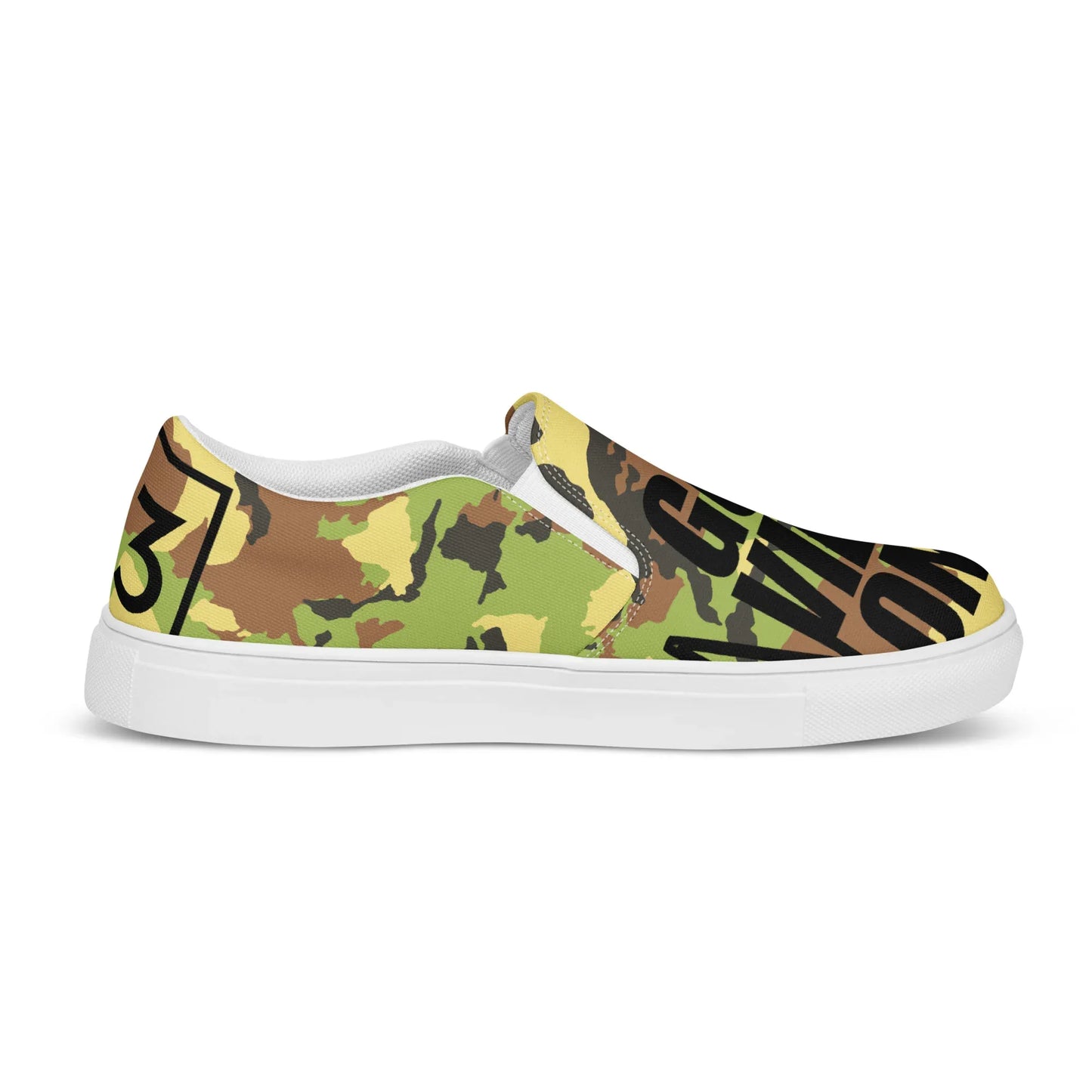 God Vibes Only Men’s slip-on canvas shoes - Da G.A.T.E 33