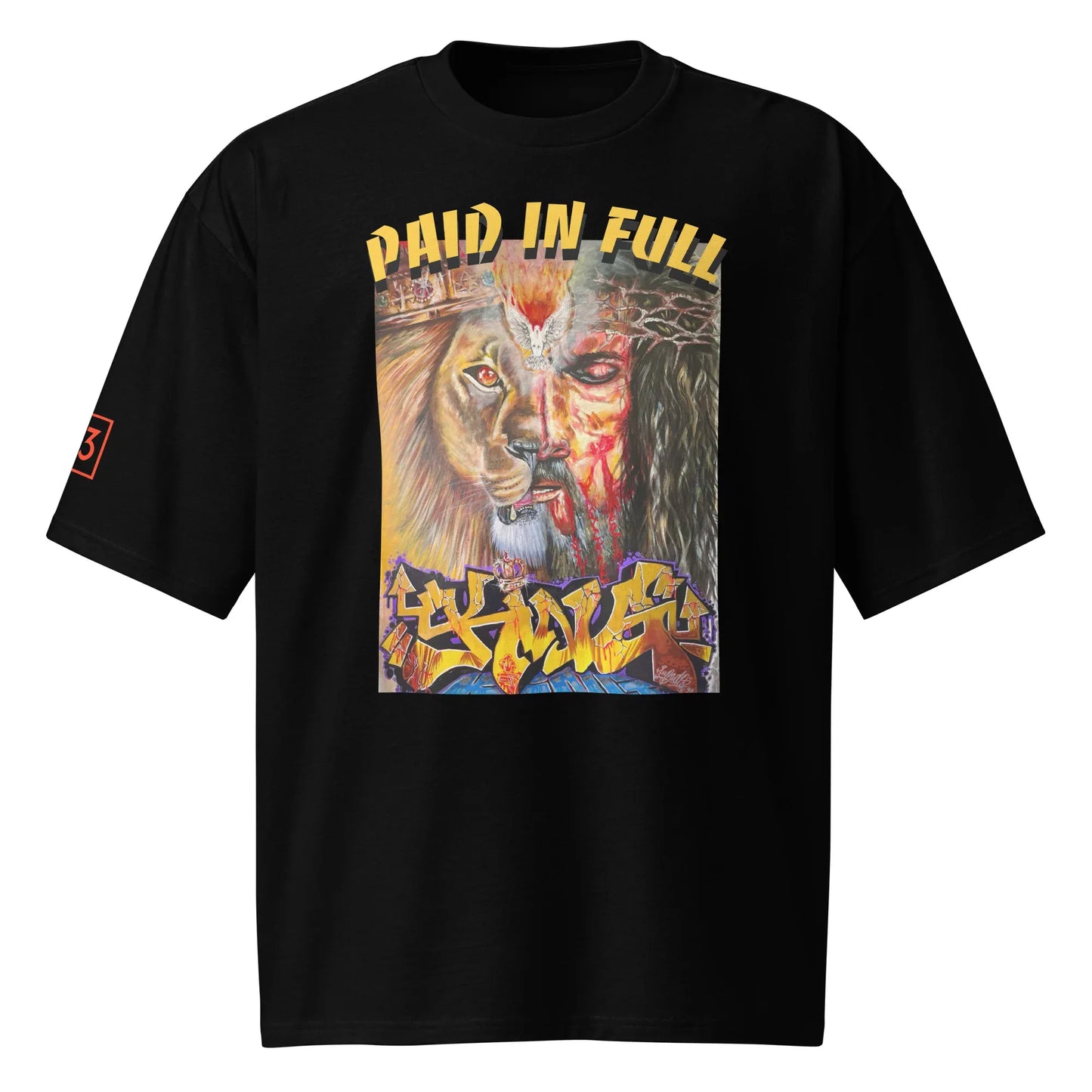 PAIN AND N FULL Oversized heavyweight t-shirt - Da G.A.T.E 33