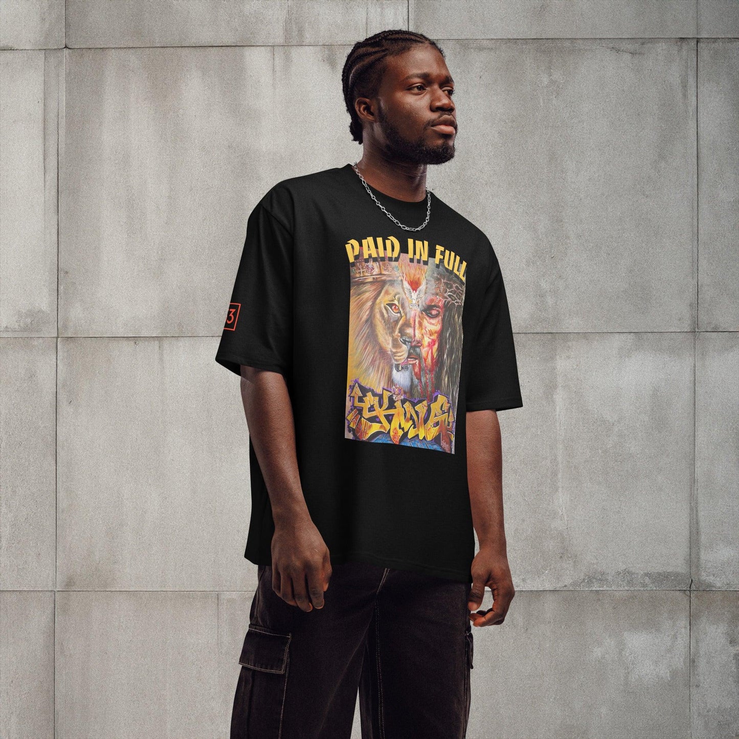 PAIN AND N FULL Oversized heavyweight t-shirt - Da G.A.T.E 33