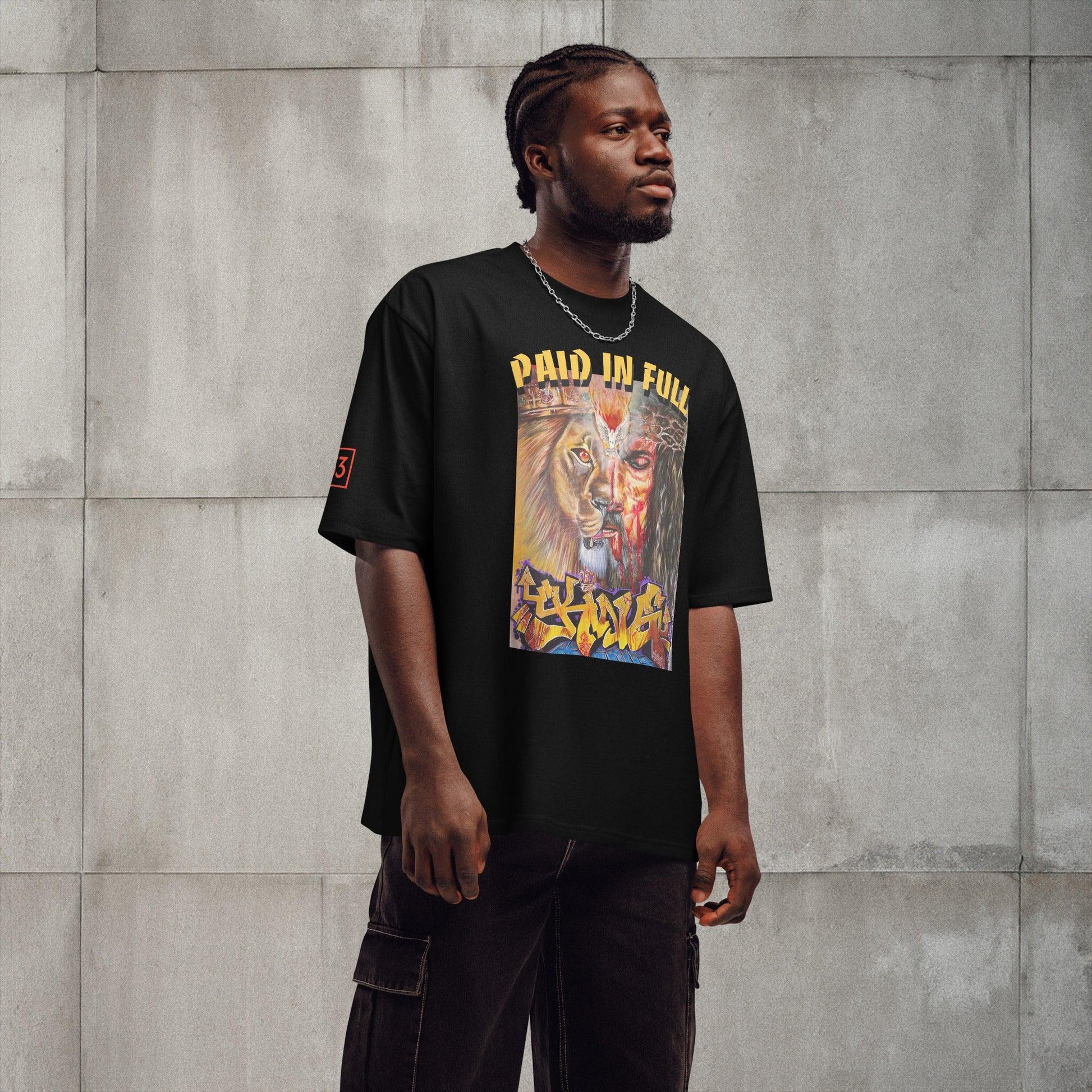PAIN AND N FULL Oversized heavyweight t-shirt - Da G.A.T.E 33