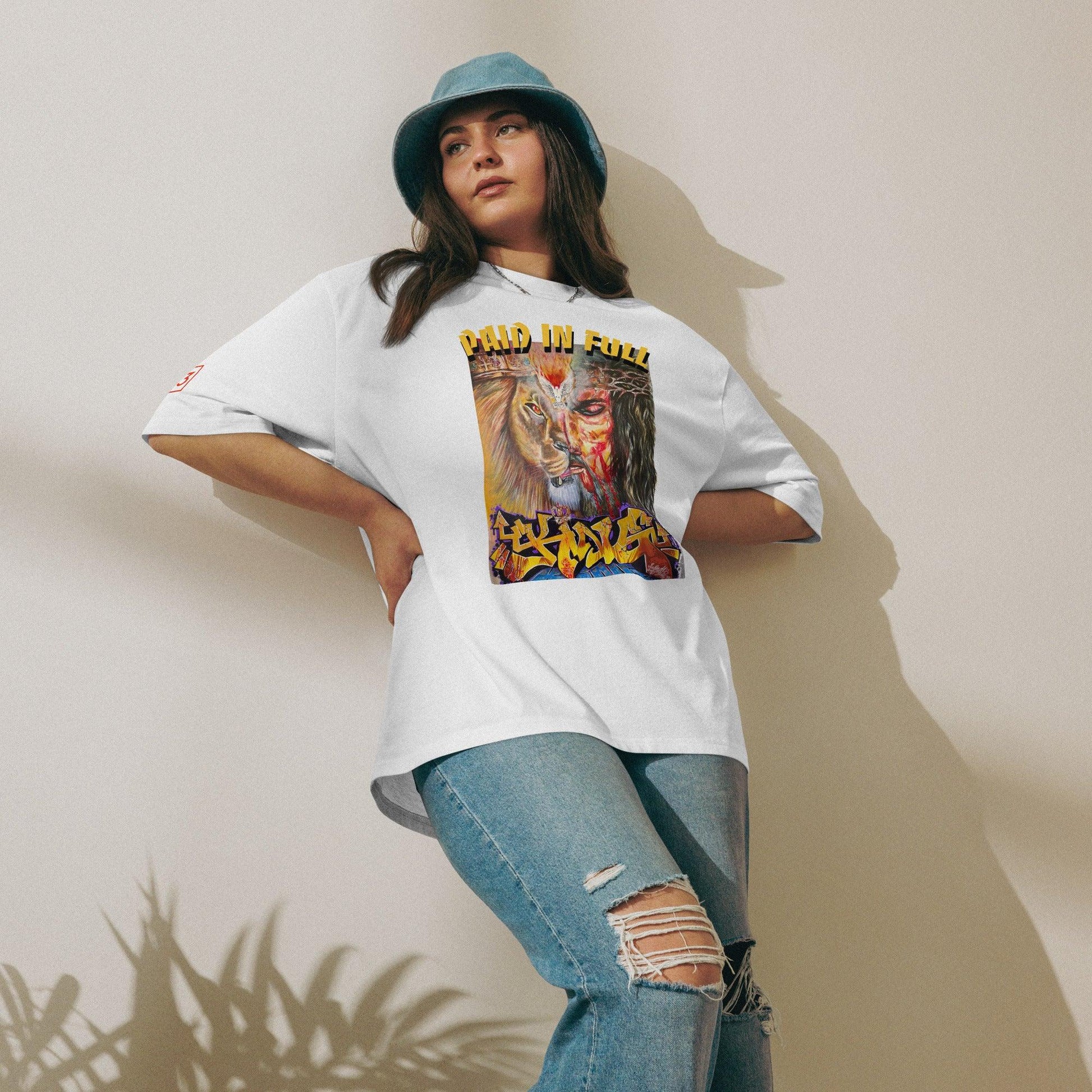 PAIN AND N FULL Oversized heavyweight t-shirt - Da G.A.T.E 33