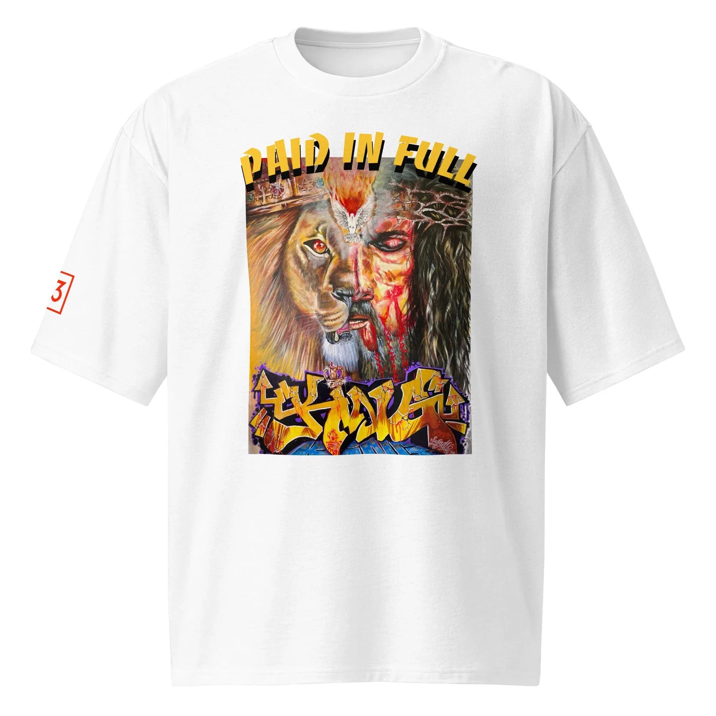 PAIN AND N FULL Oversized heavyweight t-shirt - Da G.A.T.E 33