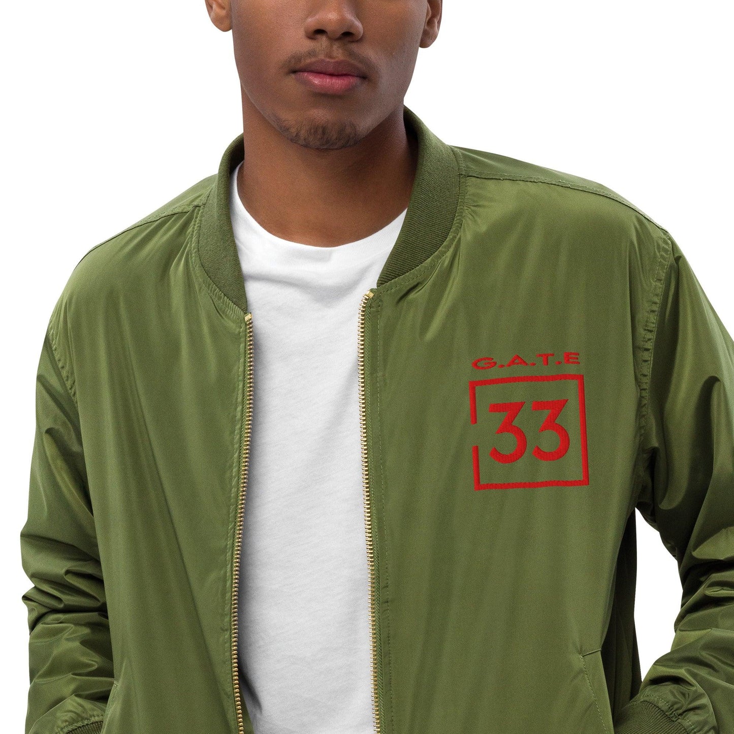 GATE33 Premium recycled bomber jacket - Da G.A.T.E 33