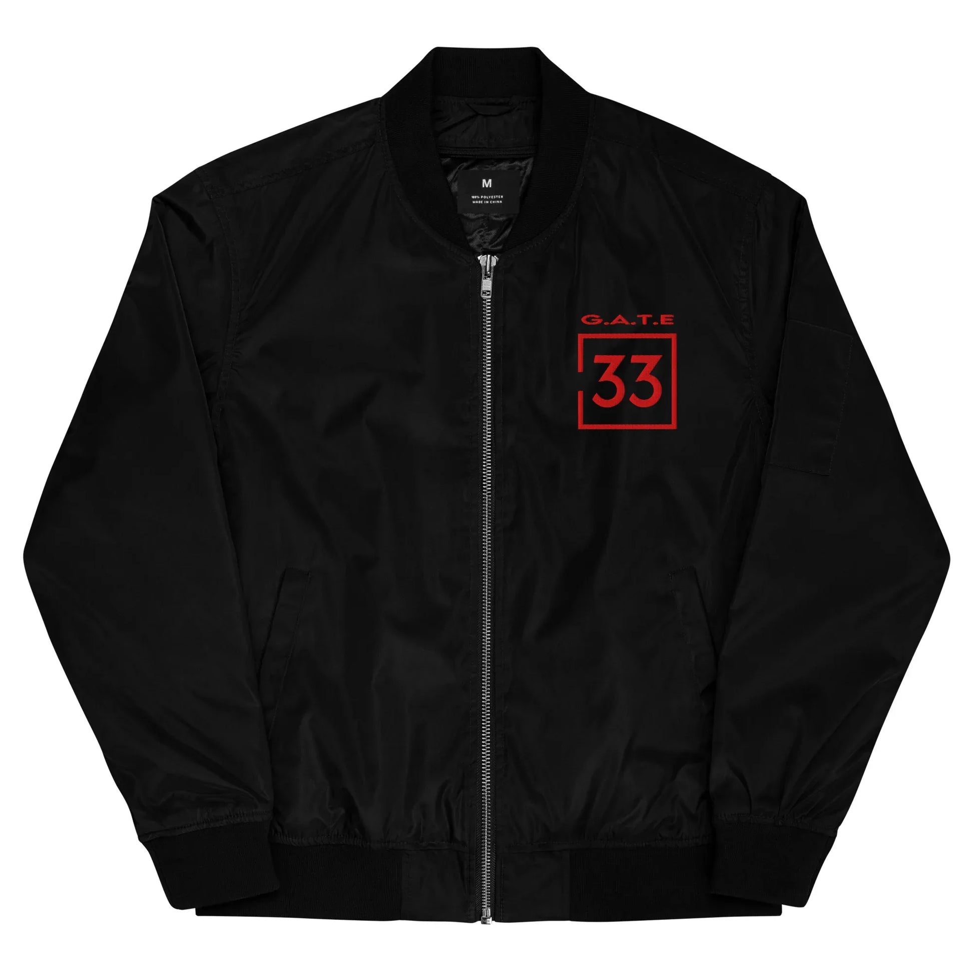 GATE33 Premium recycled bomber jacket - Da G.A.T.E 33
