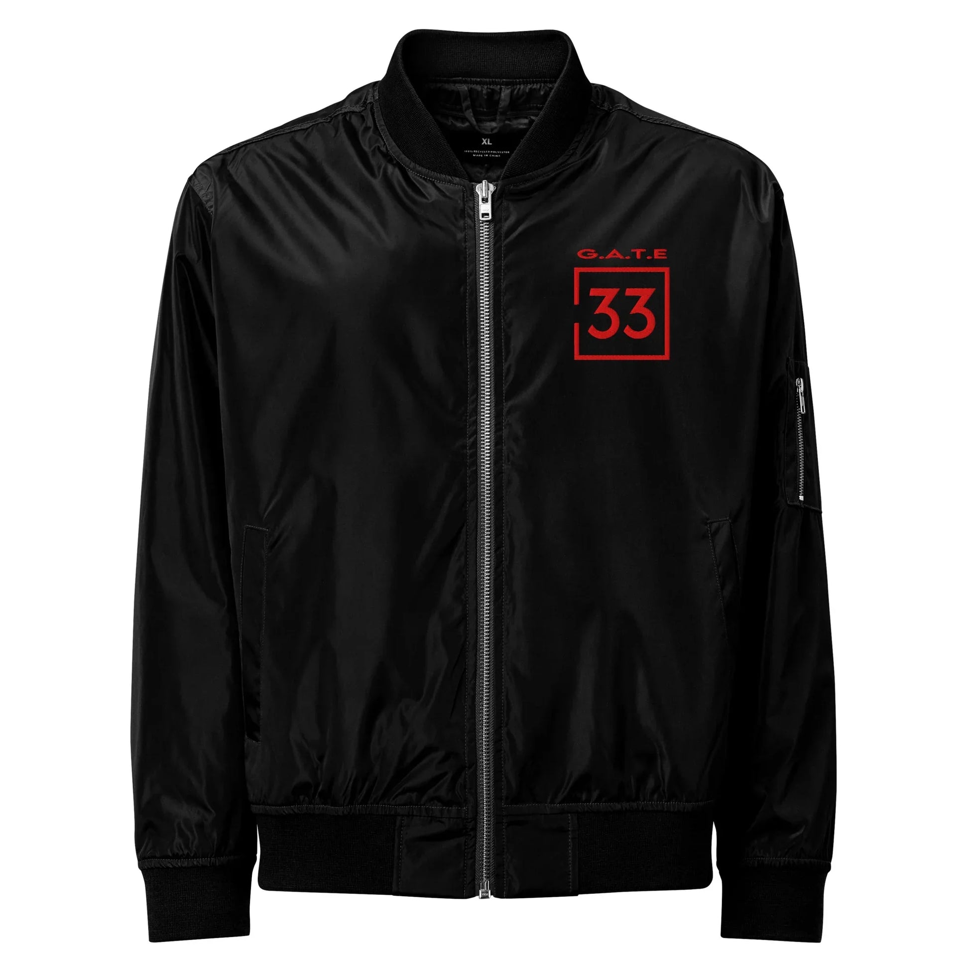 GATE33 Premium recycled bomber jacket - Da G.A.T.E 33