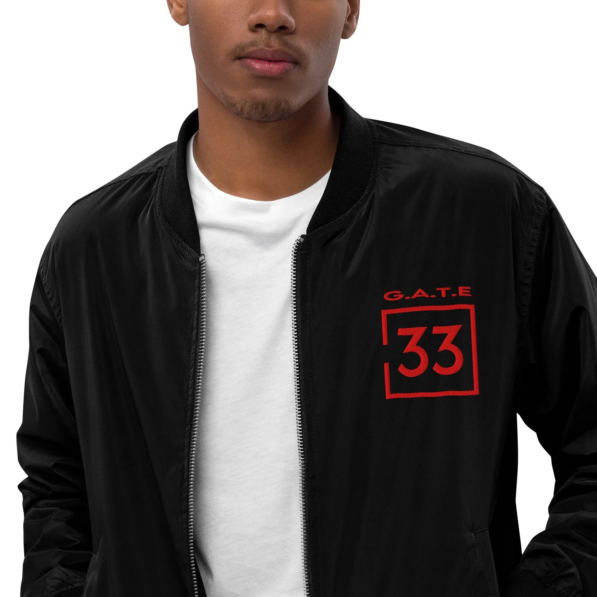 GATE33 Premium recycled bomber jacket - Da G.A.T.E 33