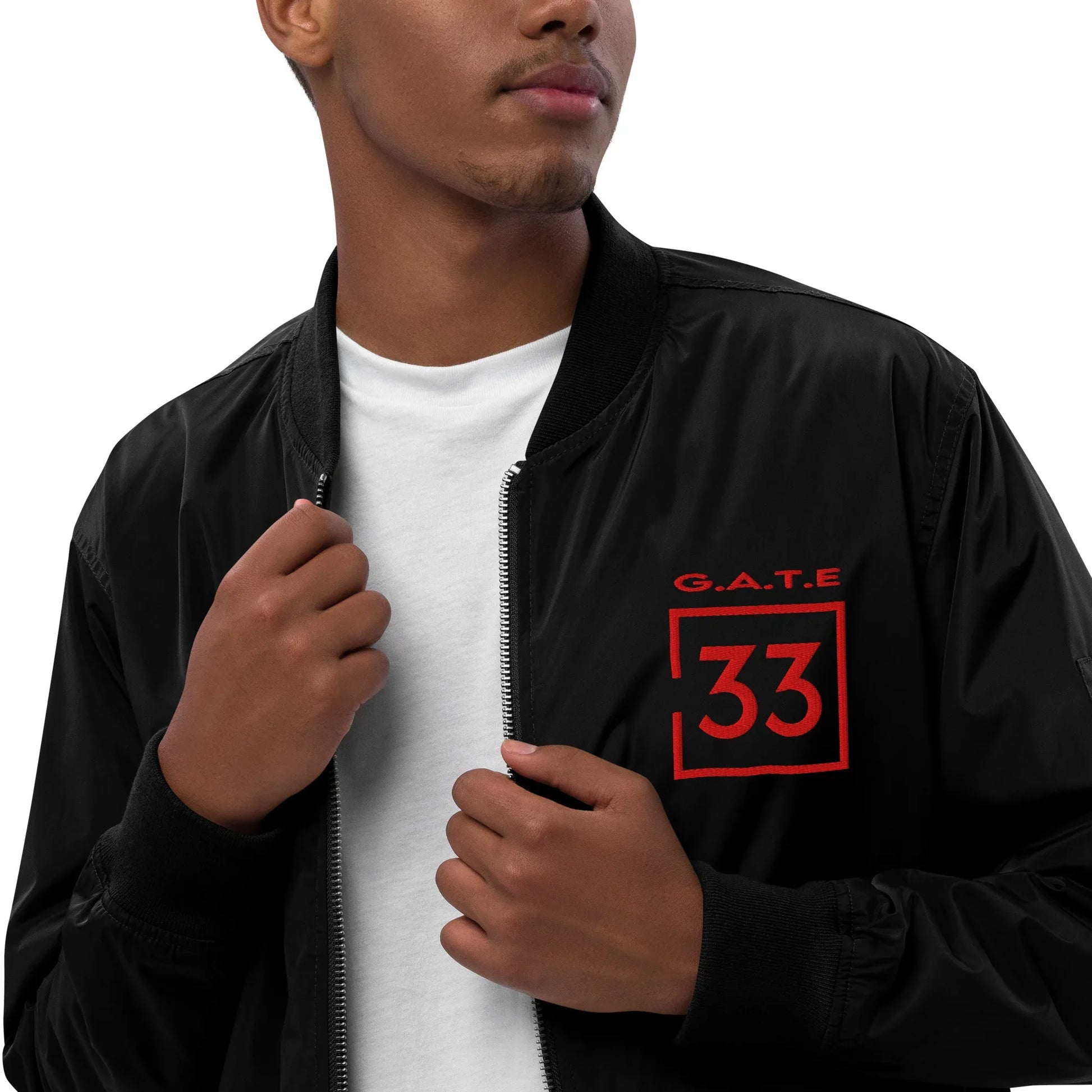GATE33 Premium recycled bomber jacket - Da G.A.T.E 33