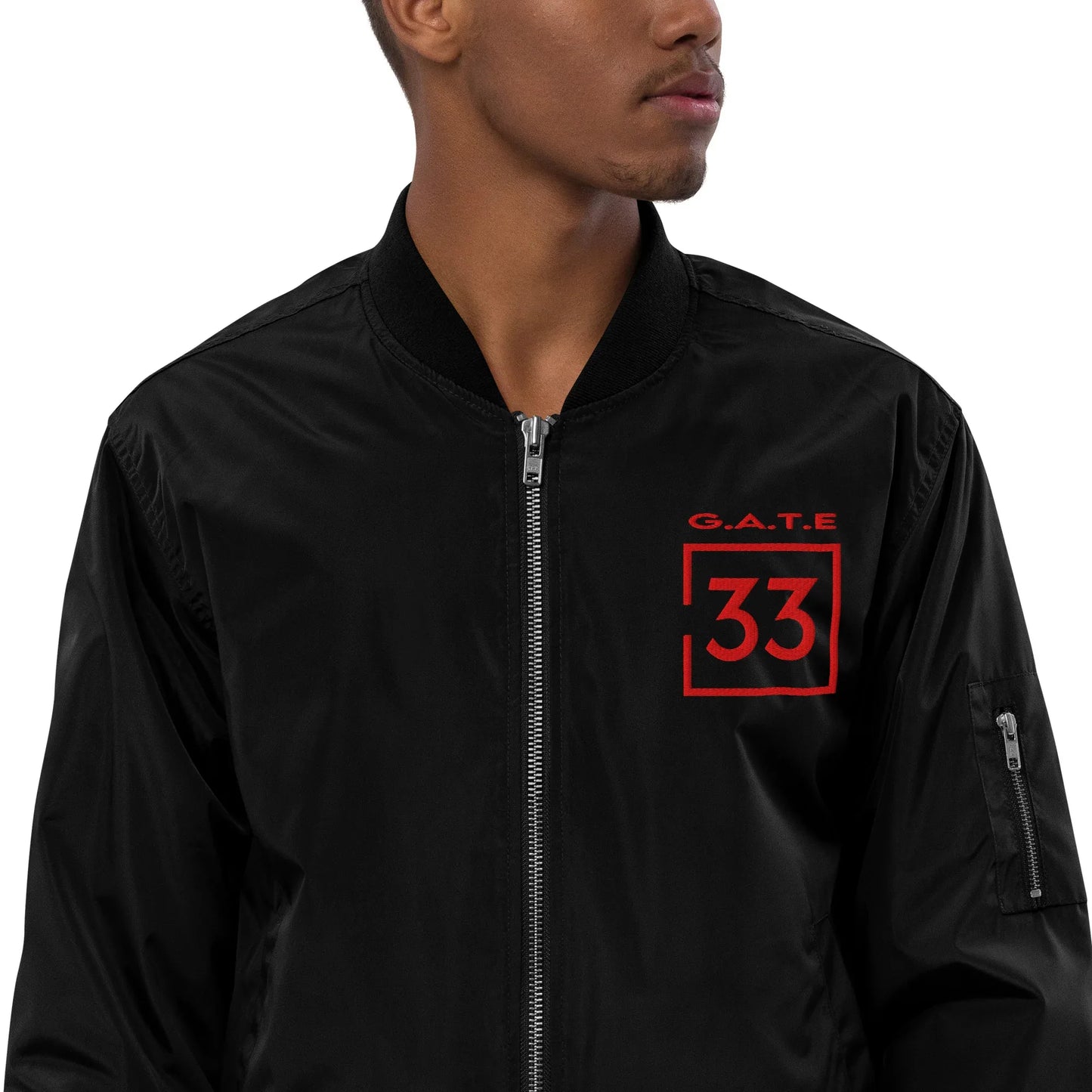 GATE33 Premium recycled bomber jacket - Da G.A.T.E 33