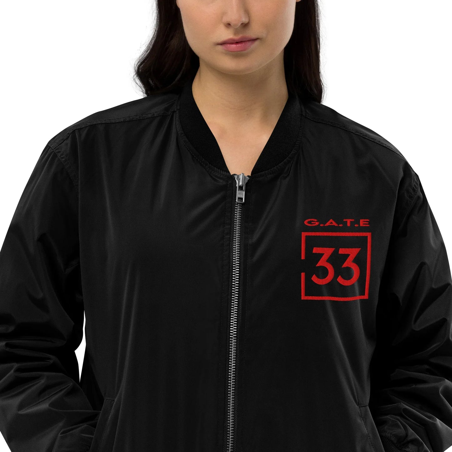 GATE33 Premium recycled bomber jacket - Da G.A.T.E 33