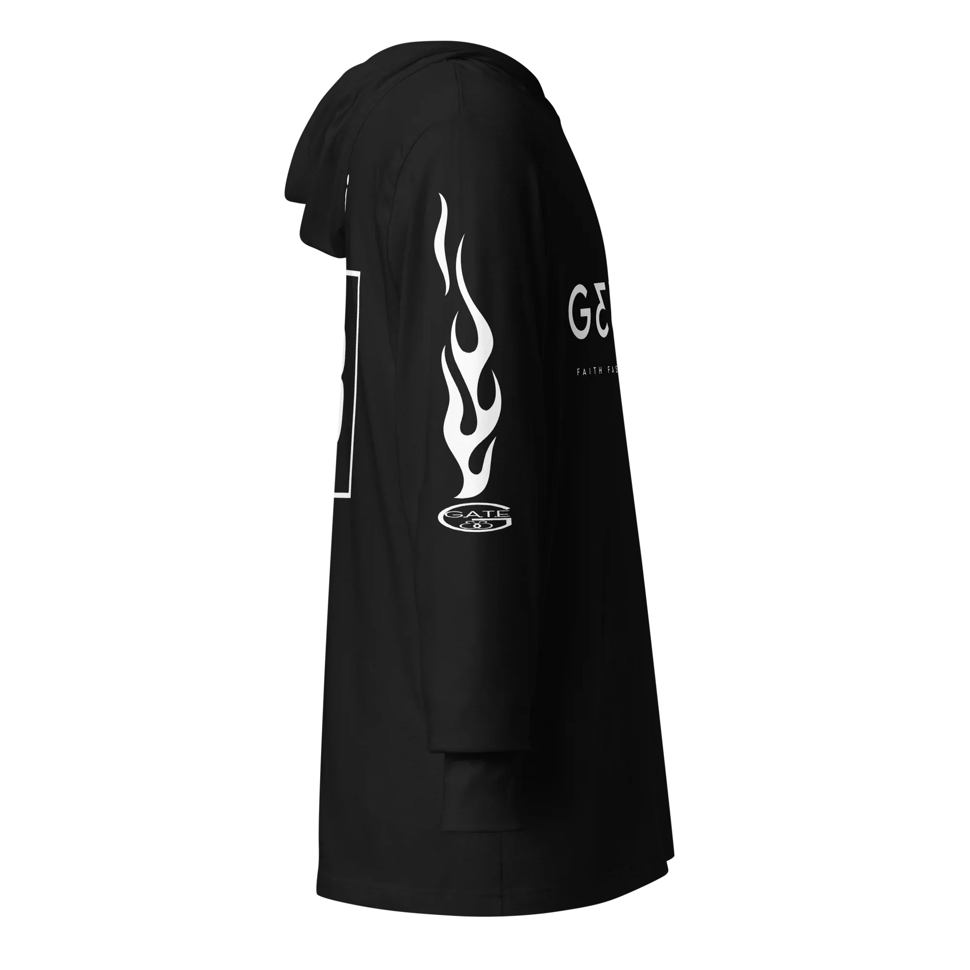 G33Z=Z Hooded long-sleeve tee - Da G.A.T.E 33