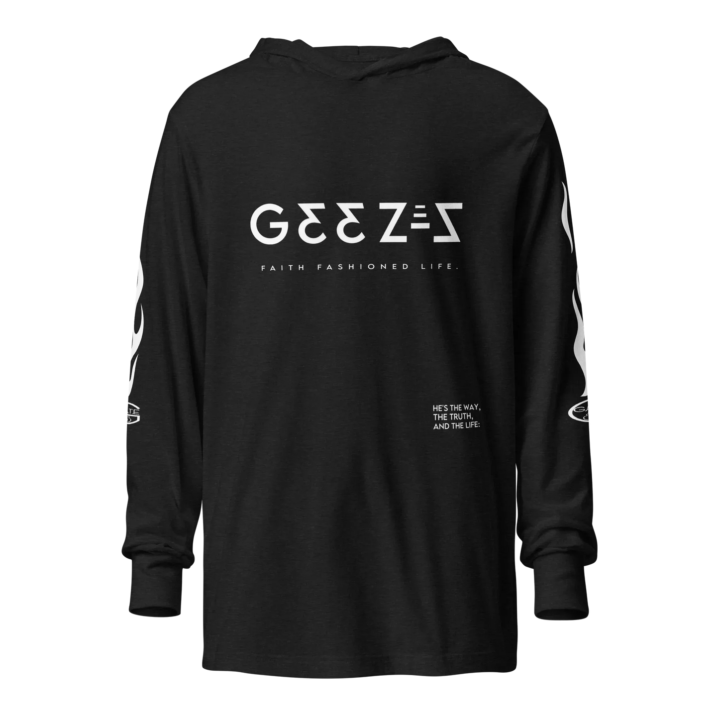 G33Z=Z Hooded long-sleeve tee - Da G.A.T.E 33