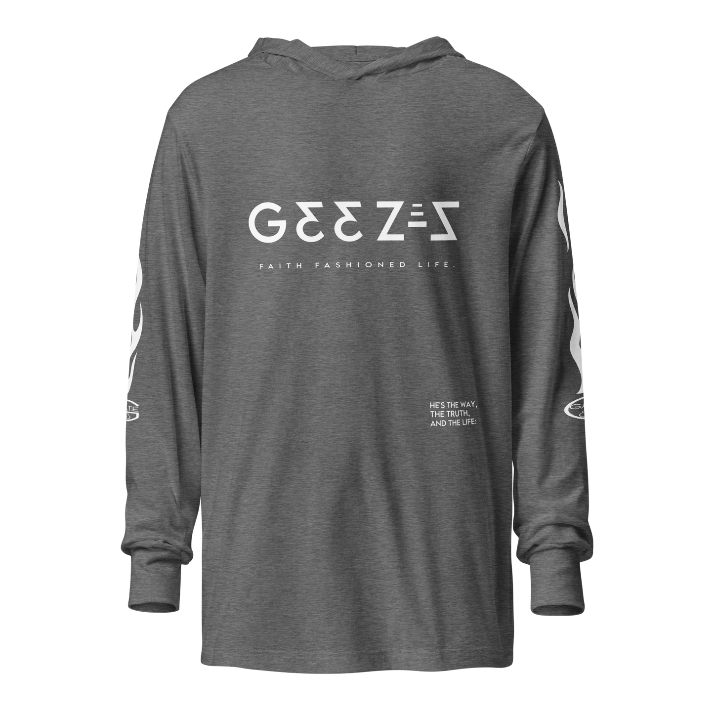 G33Z=Z Hooded long-sleeve tee - Da G.A.T.E 33