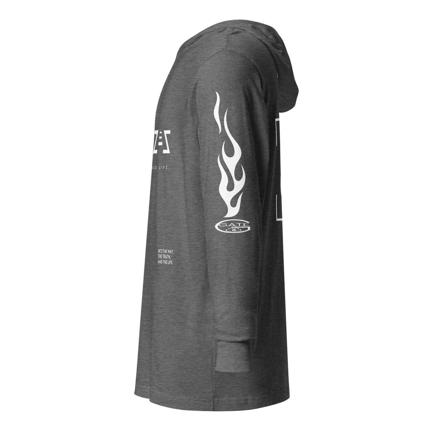 G33Z=Z Hooded long-sleeve tee - Da G.A.T.E 33
