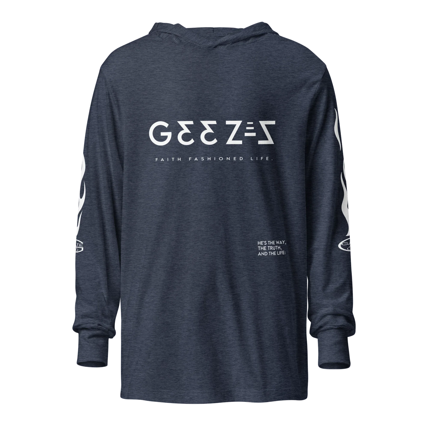 G33Z=Z Hooded long-sleeve tee - Da G.A.T.E 33