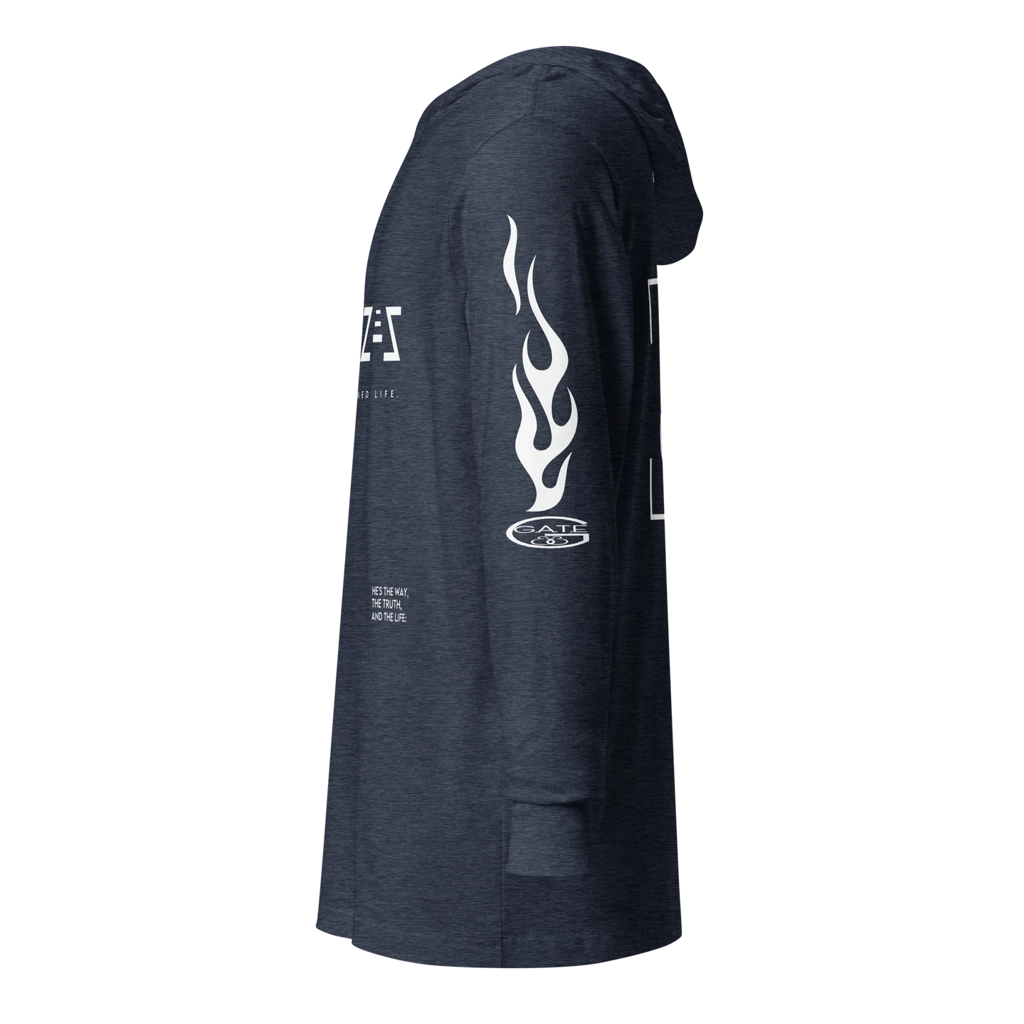 G33Z=Z Hooded long-sleeve tee - Da G.A.T.E 33