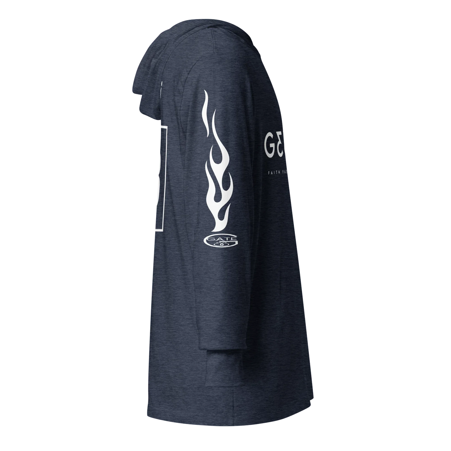 G33Z=Z Hooded long-sleeve tee - Da G.A.T.E 33