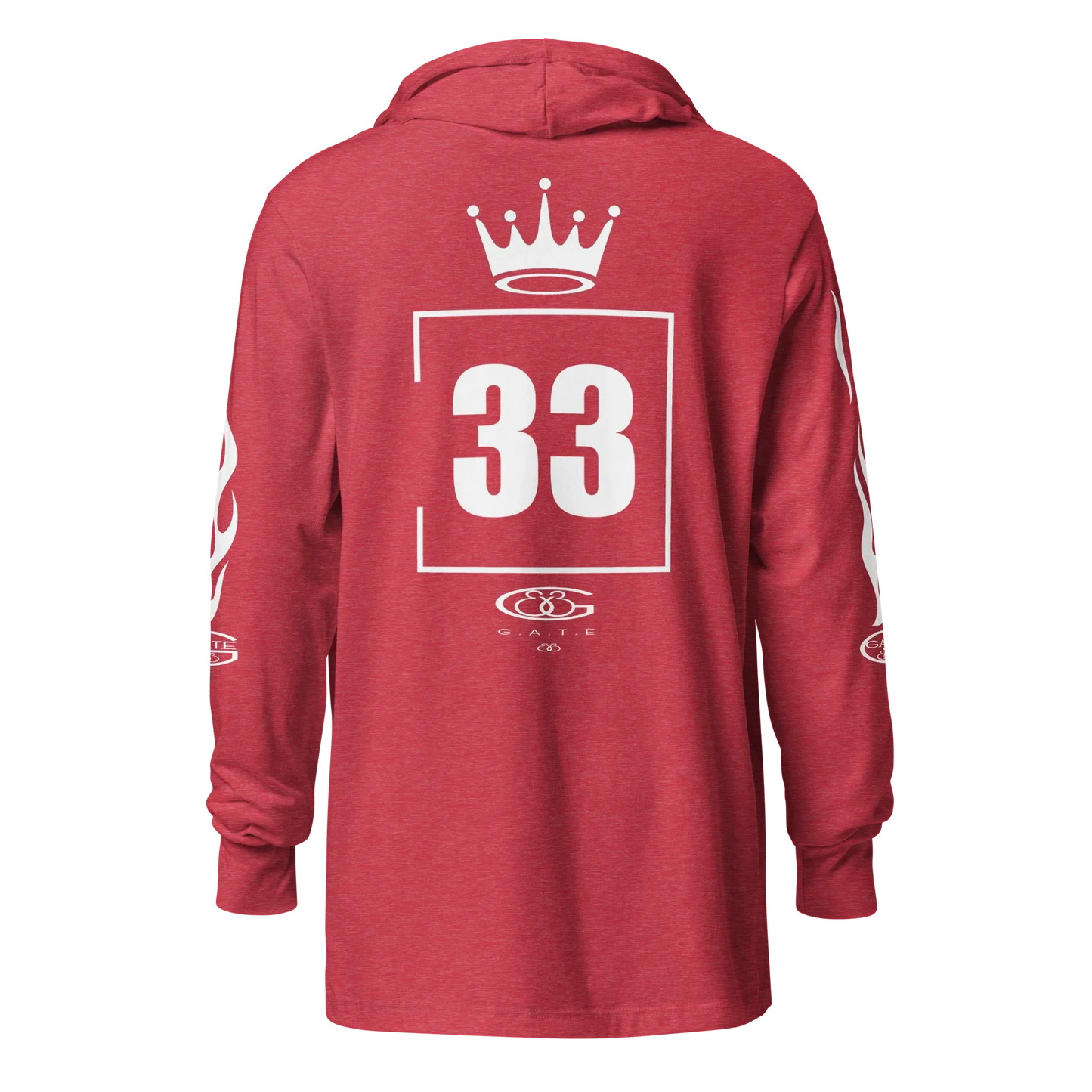 G33Z=Z Hooded long-sleeve tee - Da G.A.T.E 33