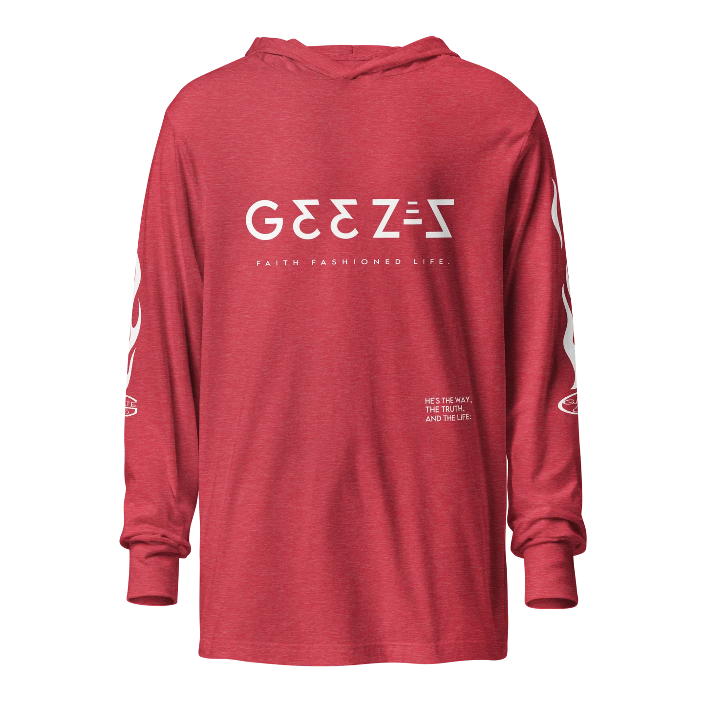 G33Z=Z Hooded long-sleeve tee - Da G.A.T.E 33