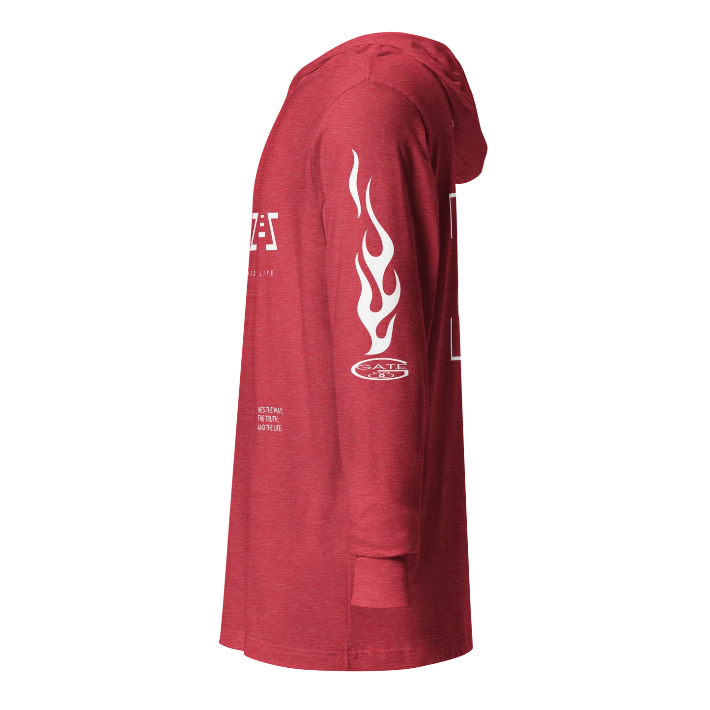 G33Z=Z Hooded long-sleeve tee - Da G.A.T.E 33
