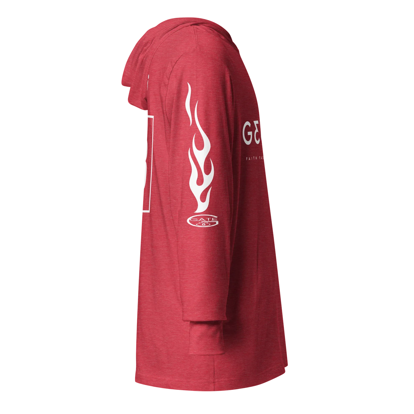 G33Z=Z Hooded long-sleeve tee - Da G.A.T.E 33