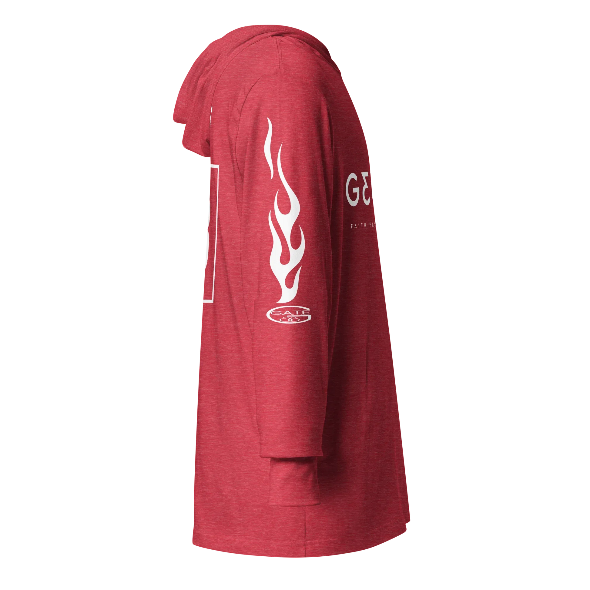 G33Z=Z Hooded long-sleeve tee - Da G.A.T.E 33