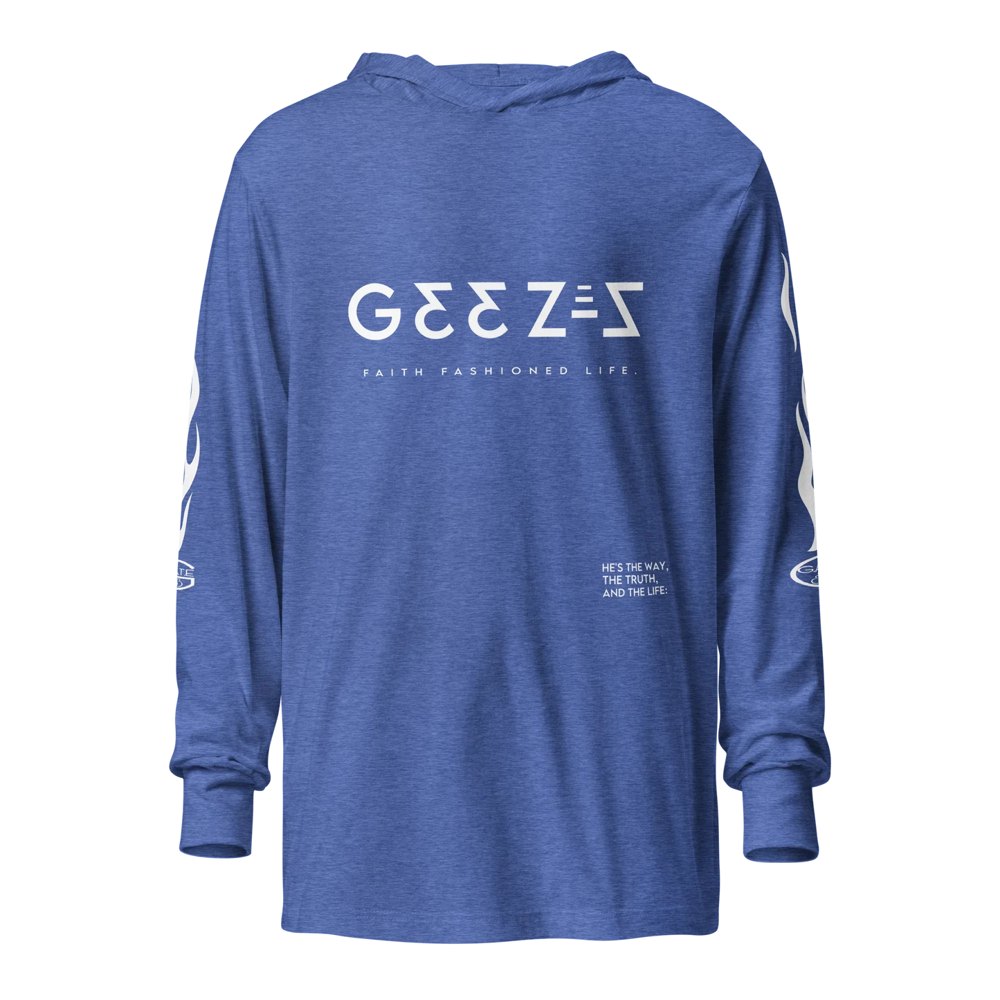 G33Z=Z Hooded long-sleeve tee - Da G.A.T.E 33
