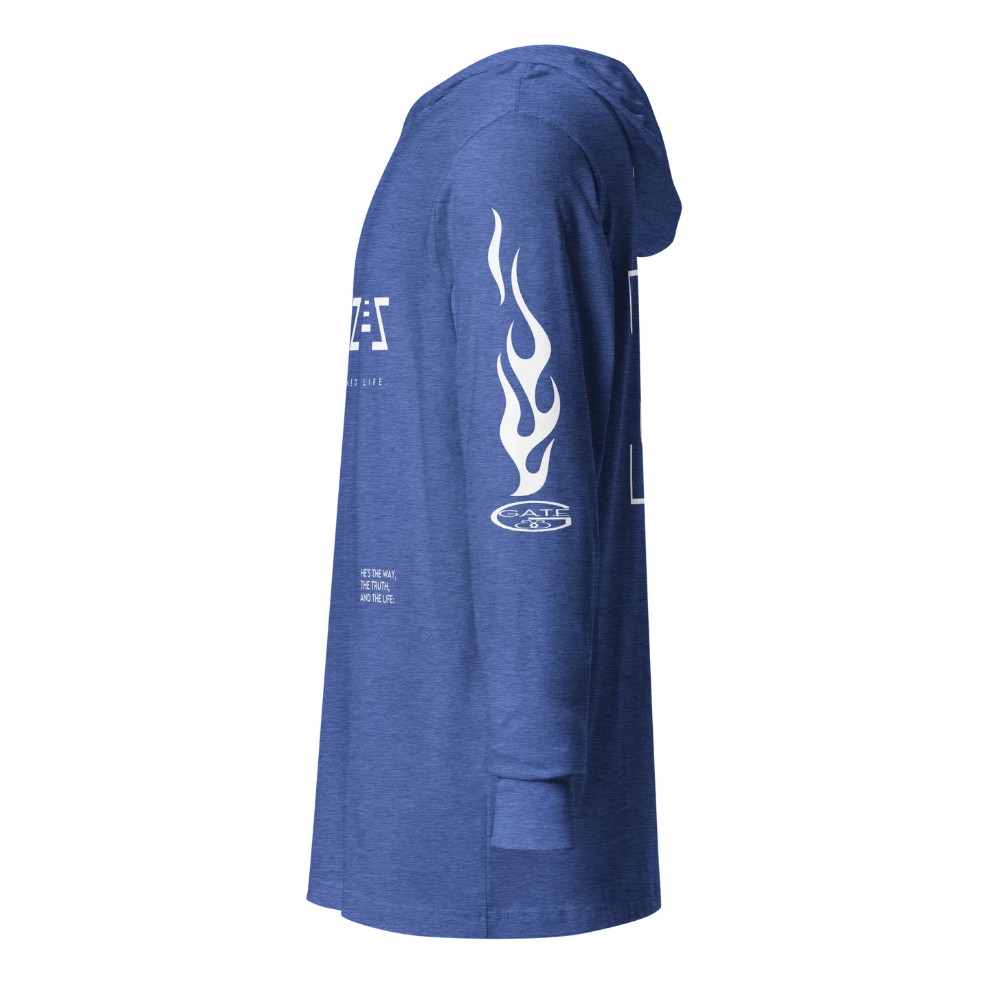 G33Z=Z Hooded long-sleeve tee - Da G.A.T.E 33