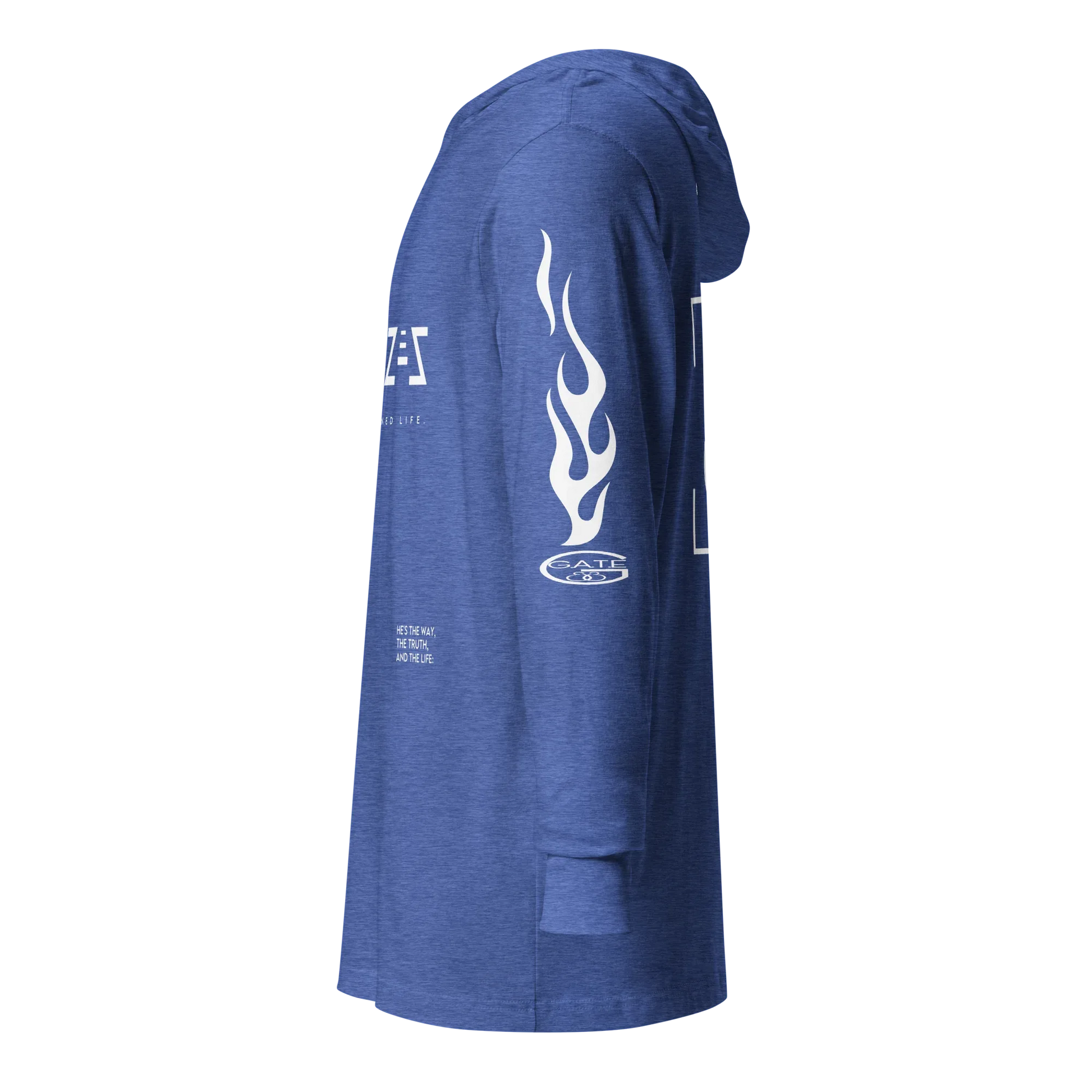 G33Z=Z Hooded long-sleeve tee - Da G.A.T.E 33