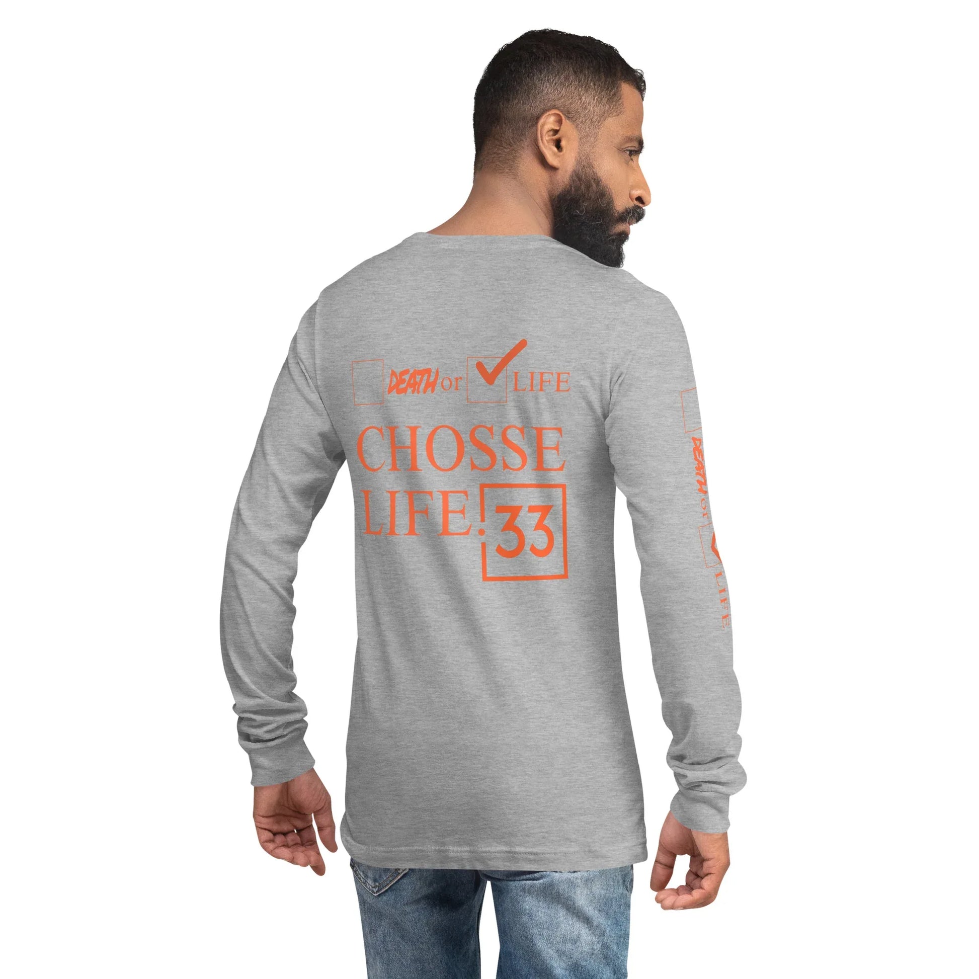 CHOOSE LIFE Unisex Long Sleeve Tee - Da G.A.T.E 33