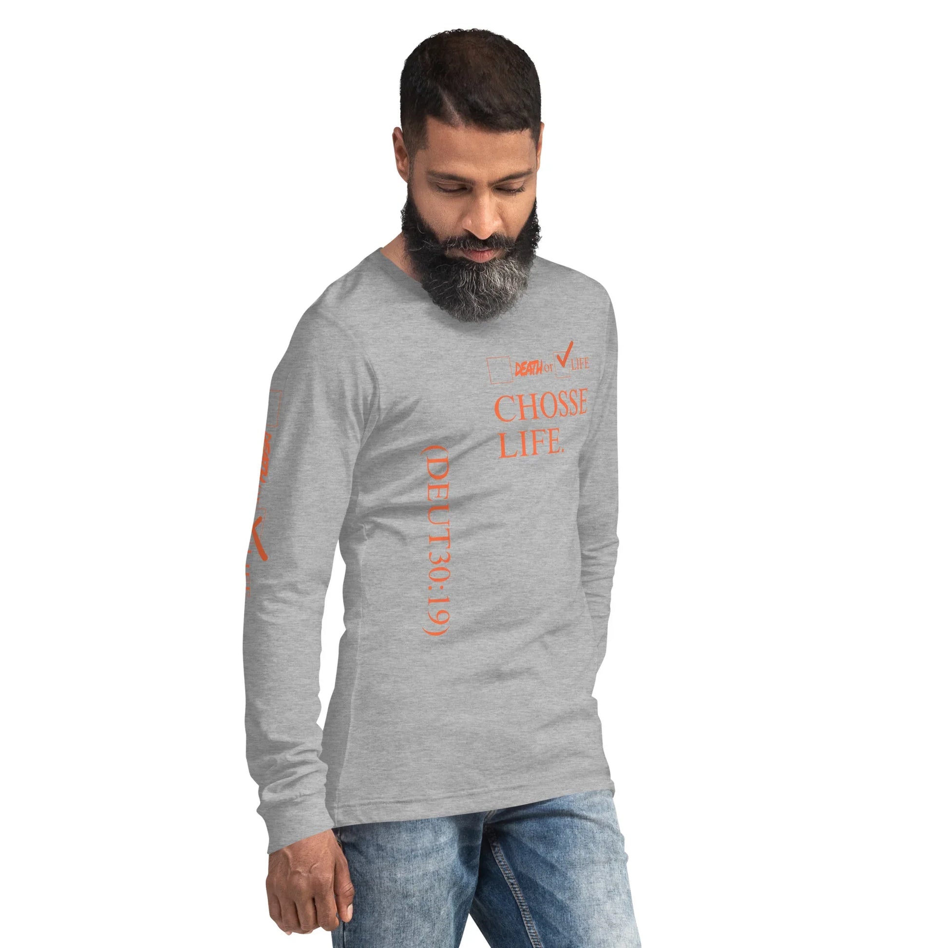 CHOOSE LIFE Unisex Long Sleeve Tee - Da G.A.T.E 33