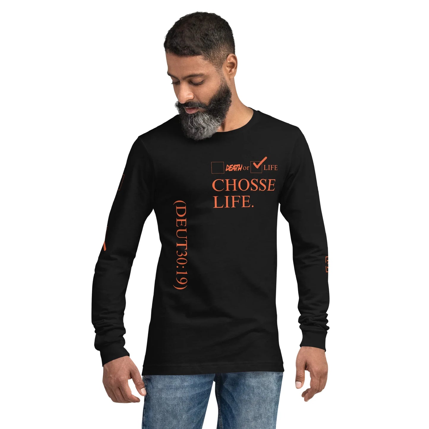 CHOOSE LIFE Unisex Long Sleeve Tee - Da G.A.T.E 33