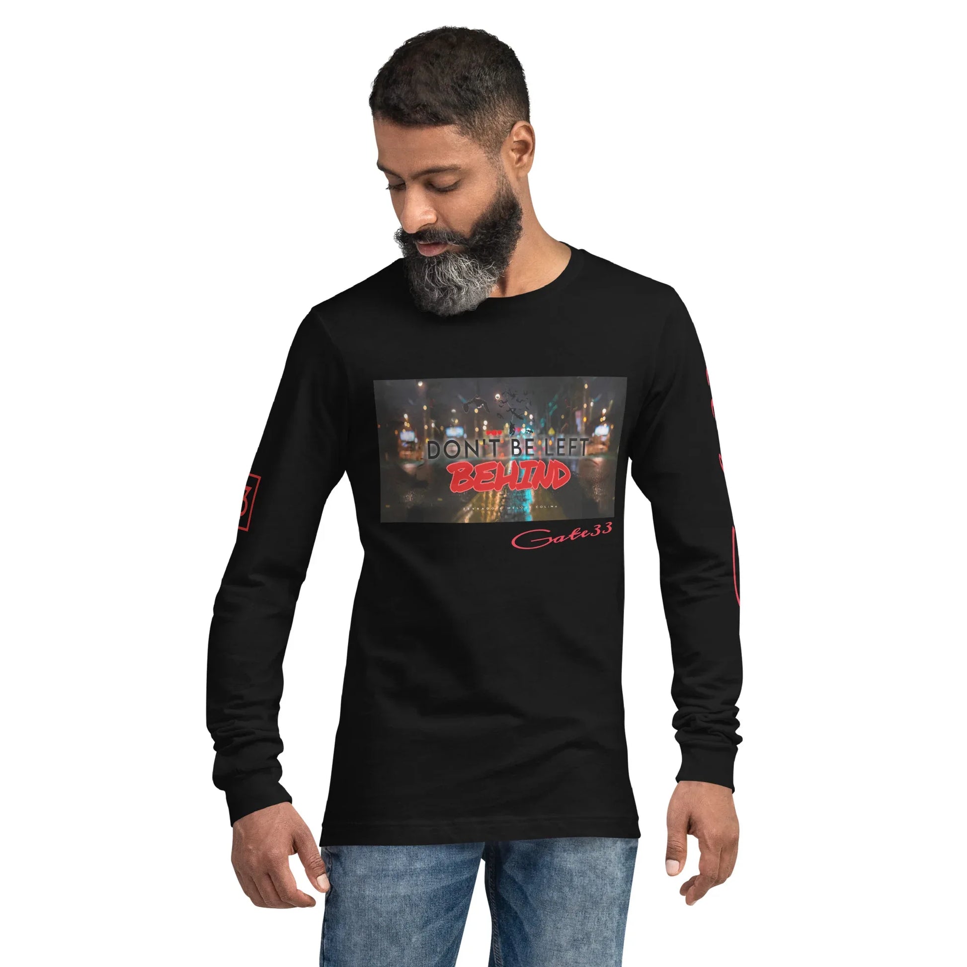 DON’T BE LEFT Unisex Long Sleeve Tee - Da G.A.T.E 33
