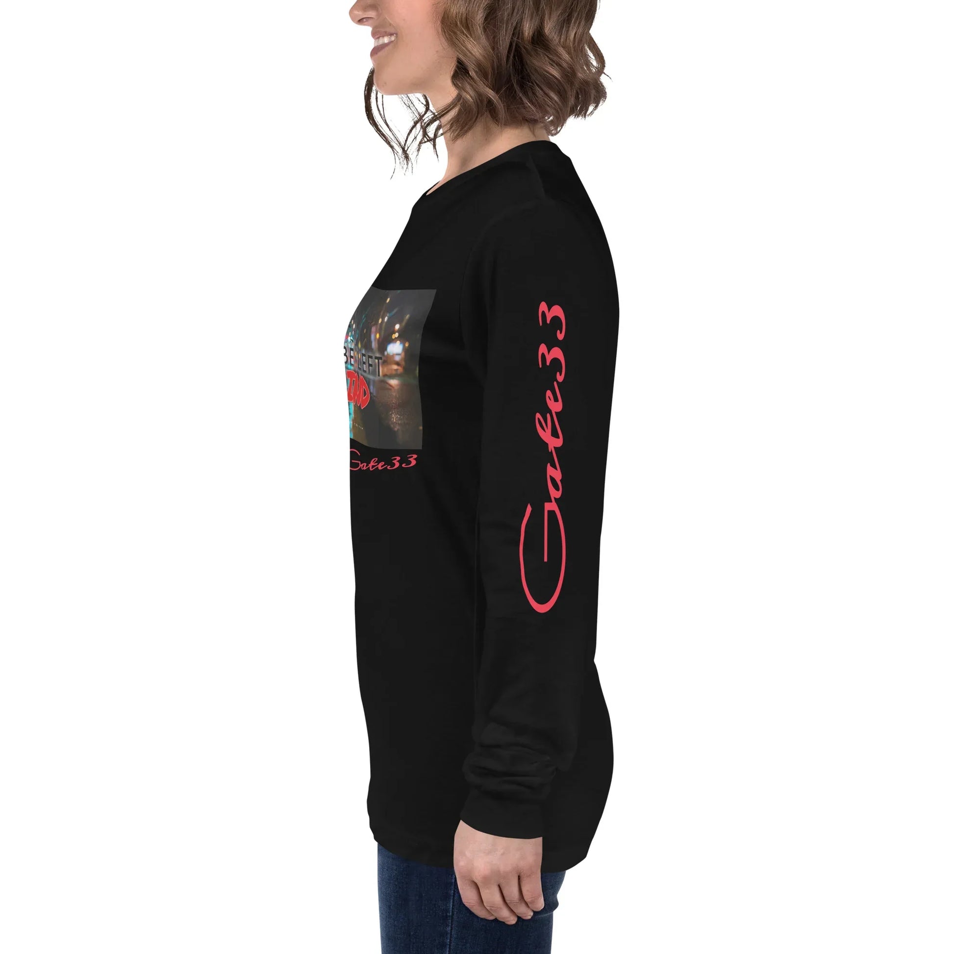 DON’T BE LEFT Unisex Long Sleeve Tee - Da G.A.T.E 33