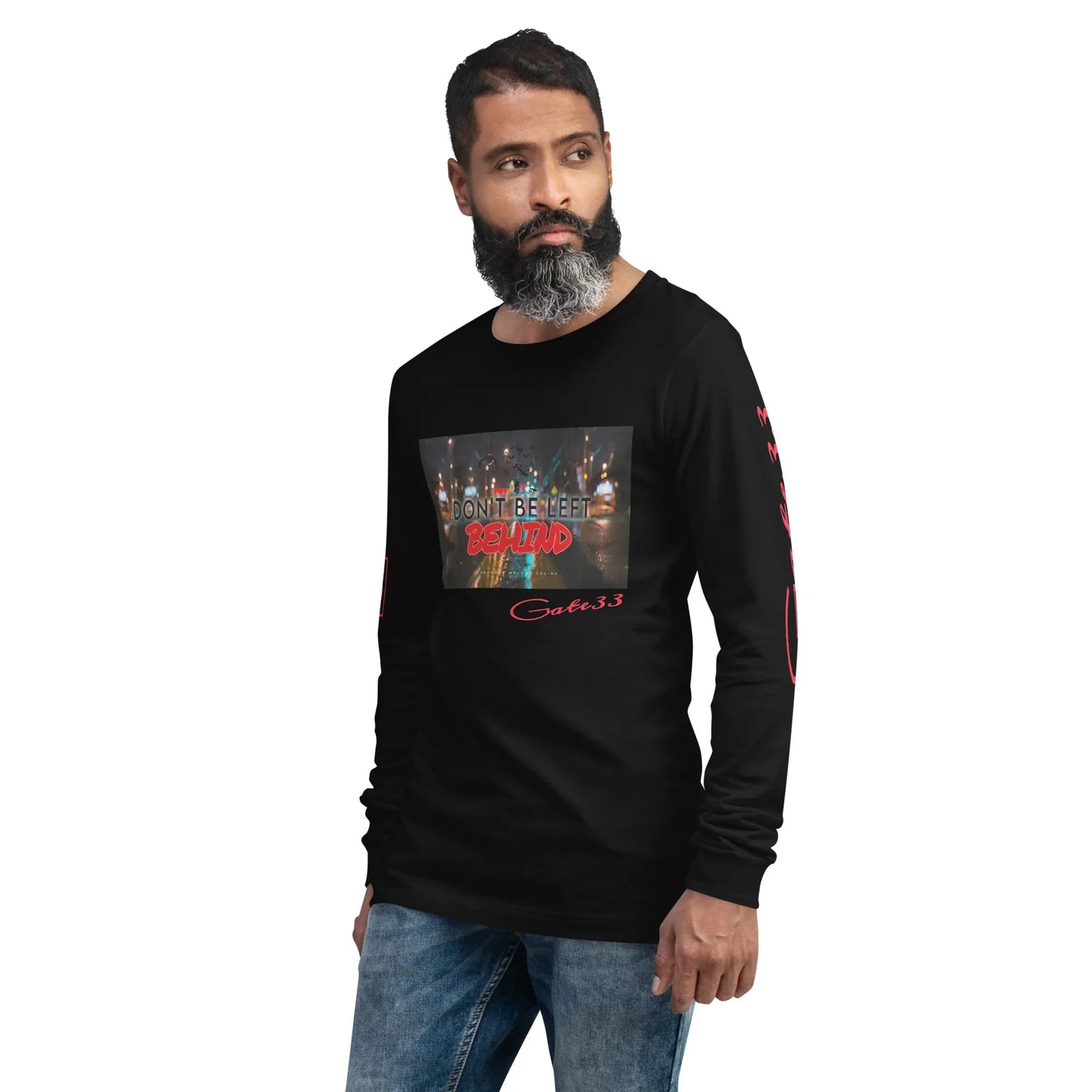 DON’T BE LEFT Unisex Long Sleeve Tee - Da G.A.T.E 33