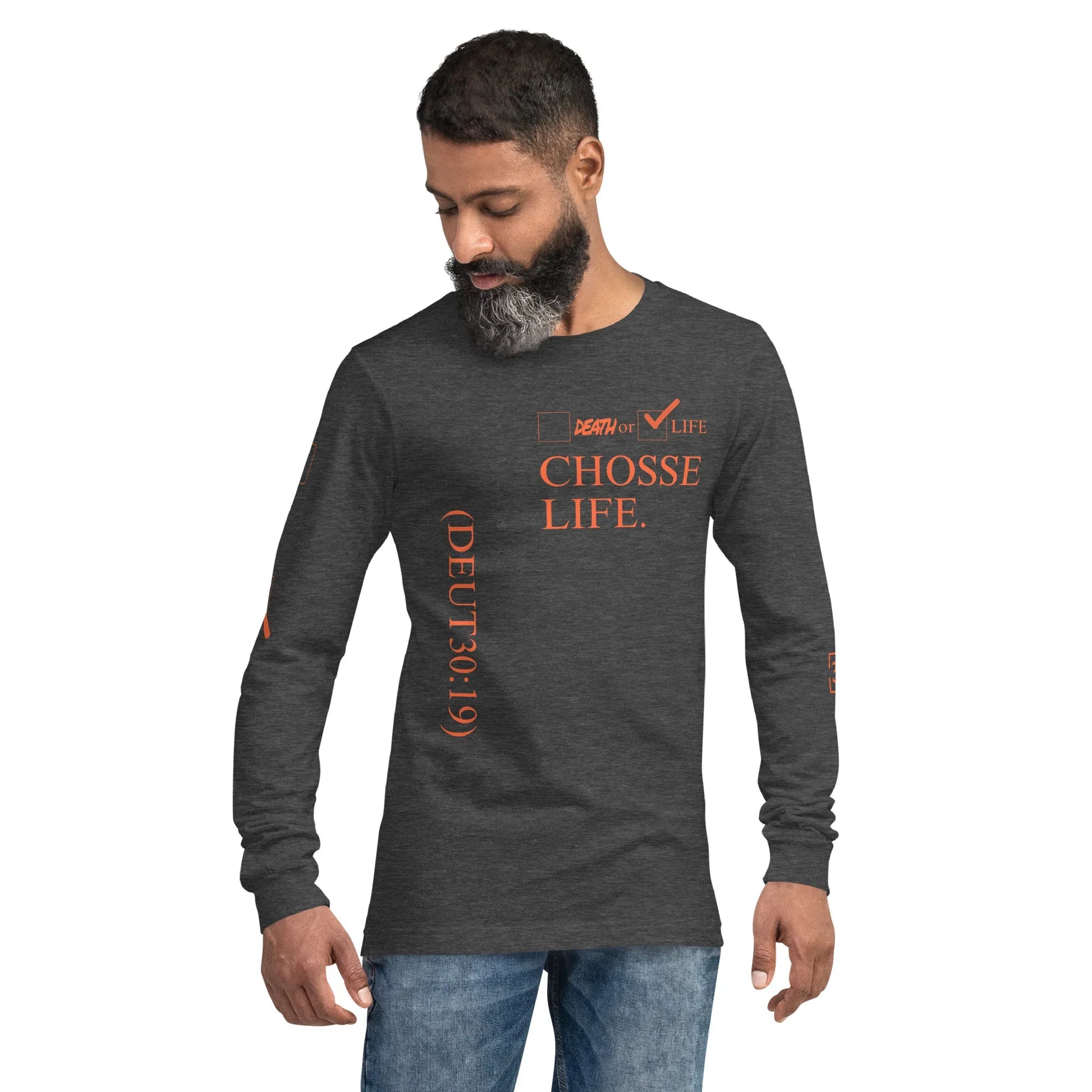 CHOOSE LIFE Unisex Long Sleeve Tee - Da G.A.T.E 33