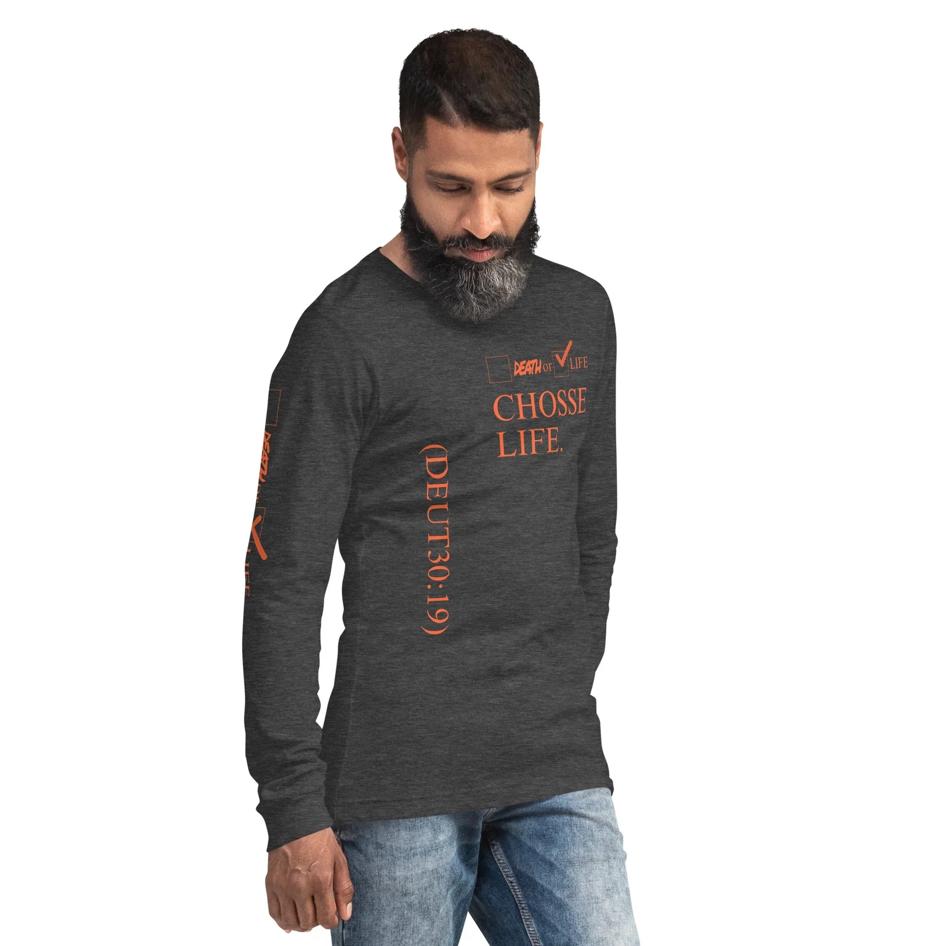 CHOOSE LIFE Unisex Long Sleeve Tee - Da G.A.T.E 33
