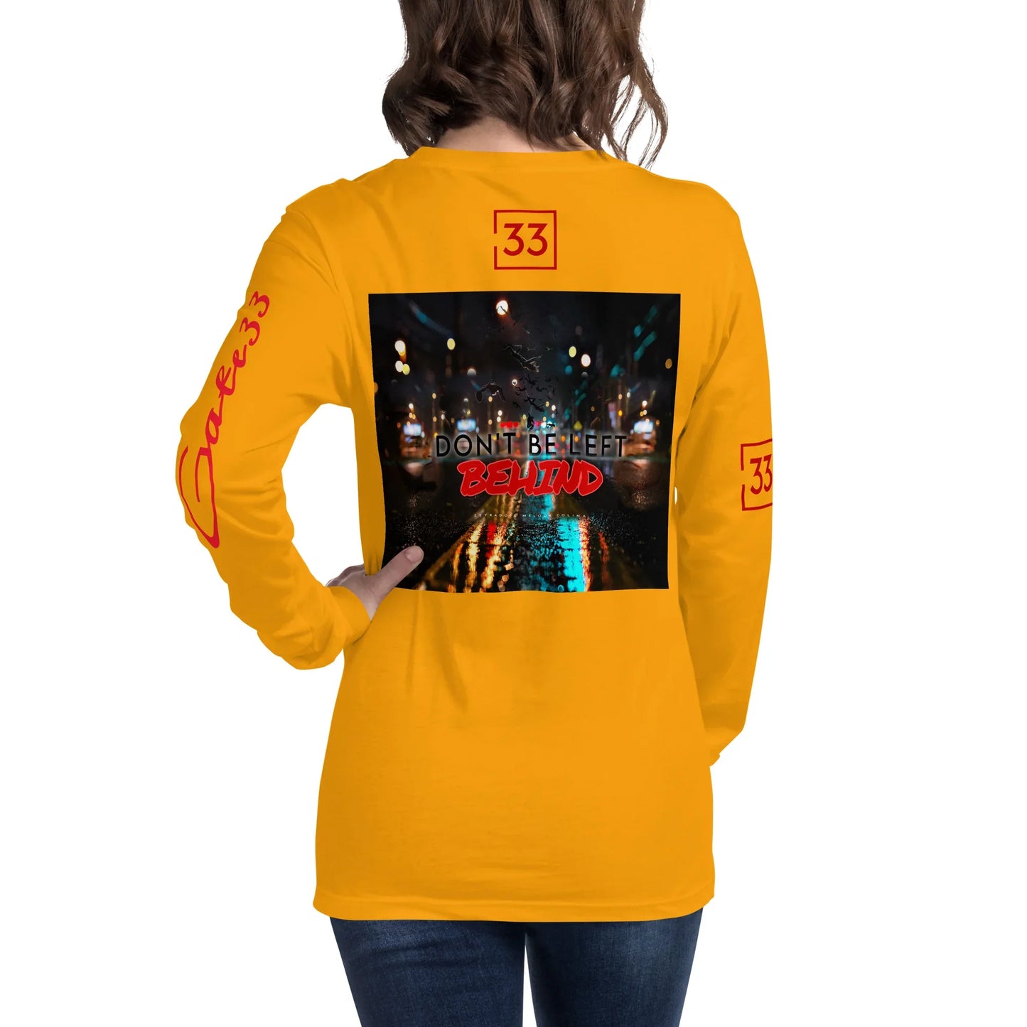 DON’T BE LEFT Unisex Long Sleeve Tee - Da G.A.T.E 33
