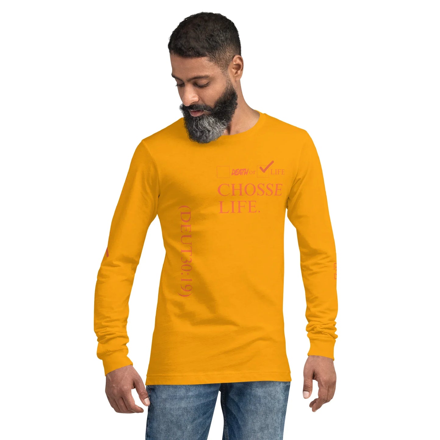CHOOSE LIFE Unisex Long Sleeve Tee - Da G.A.T.E 33