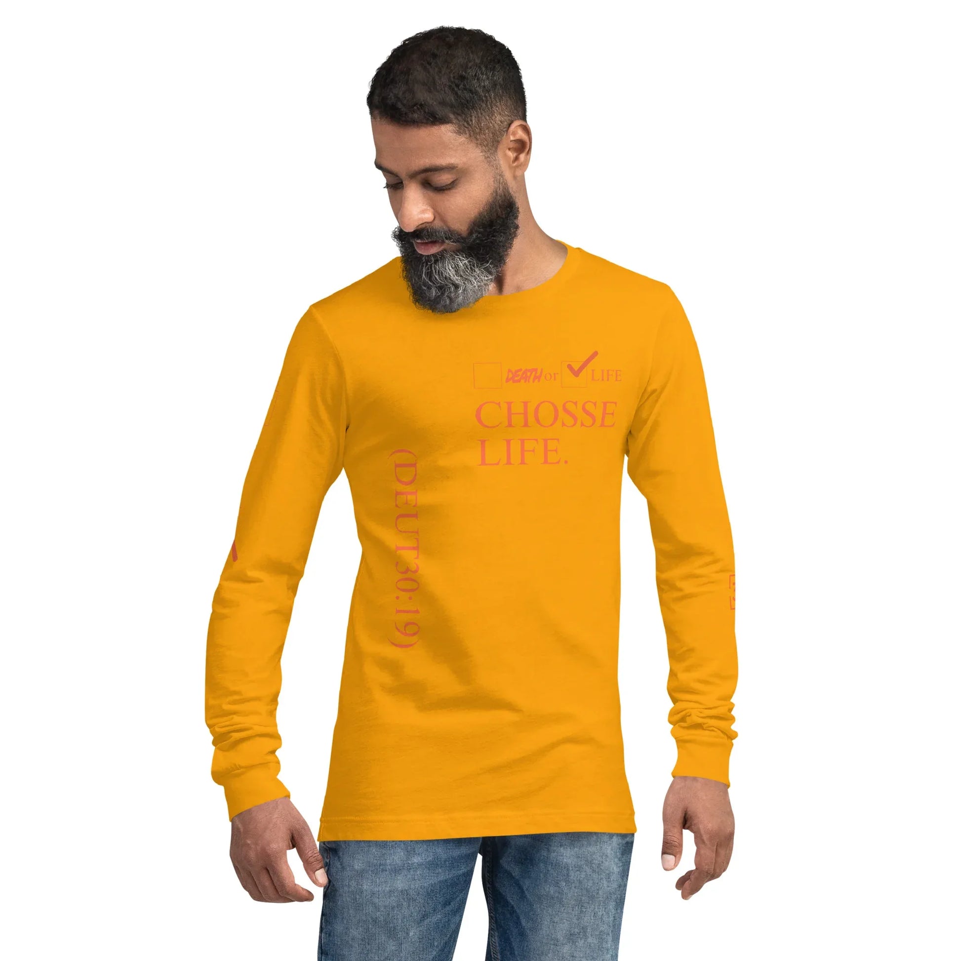CHOOSE LIFE Unisex Long Sleeve Tee - Da G.A.T.E 33