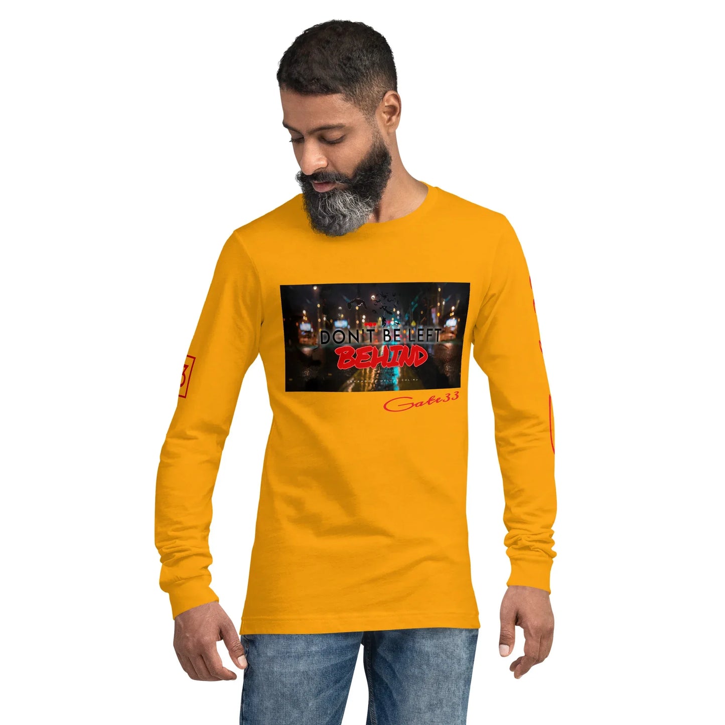 DON’T BE LEFT Unisex Long Sleeve Tee - Da G.A.T.E 33