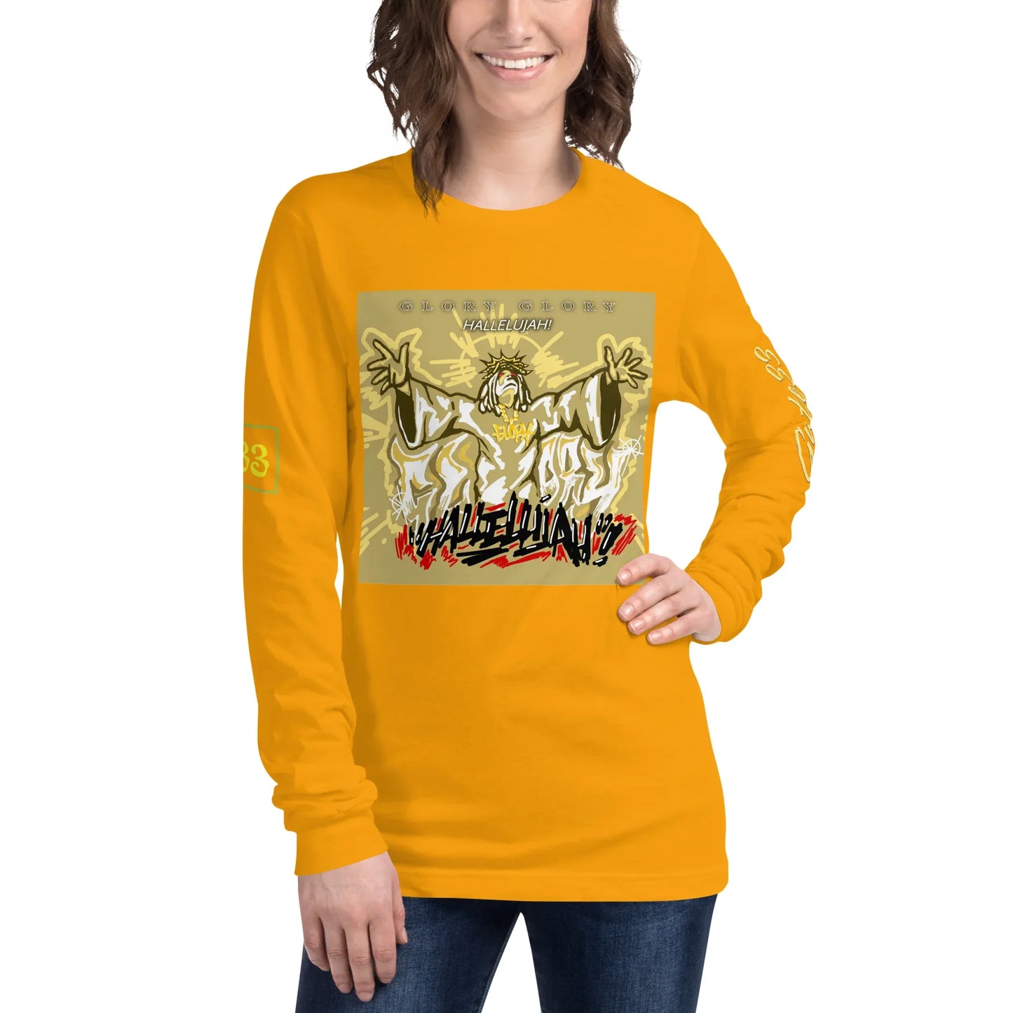 GLORY GLORY Unisex Long Sleeve Tee - Da G.A.T.E 33