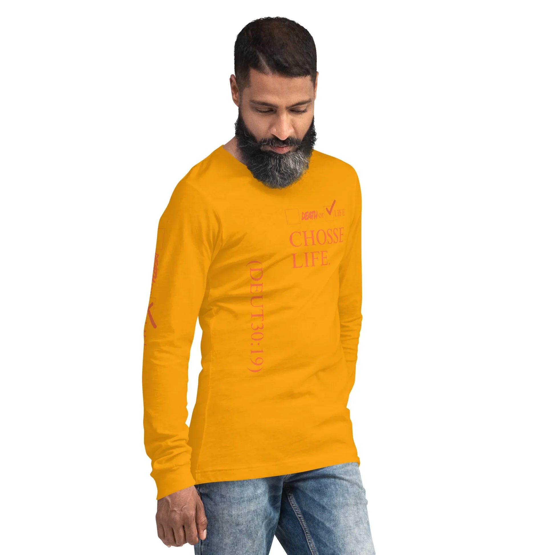 CHOOSE LIFE Unisex Long Sleeve Tee - Da G.A.T.E 33
