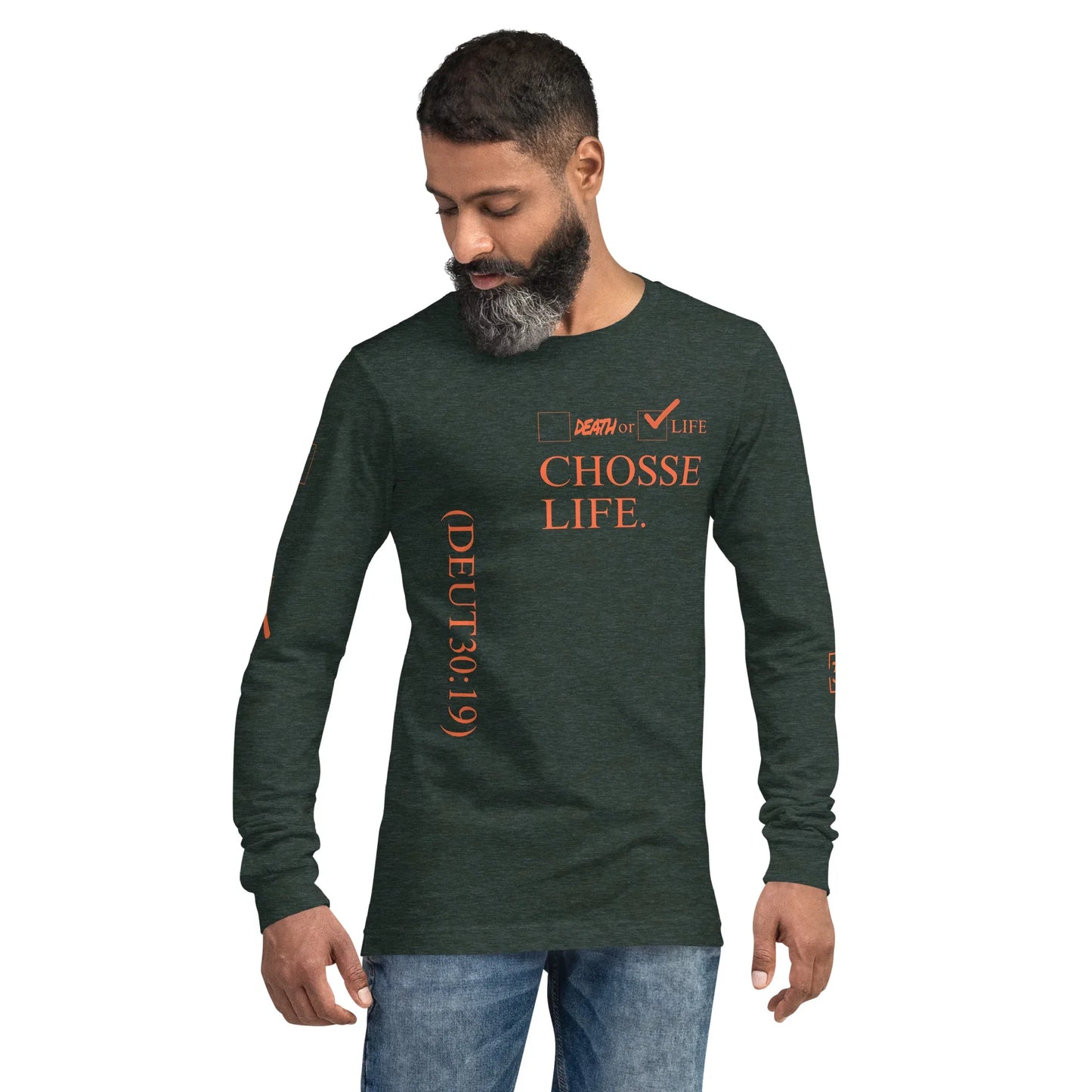 CHOOSE LIFE Unisex Long Sleeve Tee - Da G.A.T.E 33