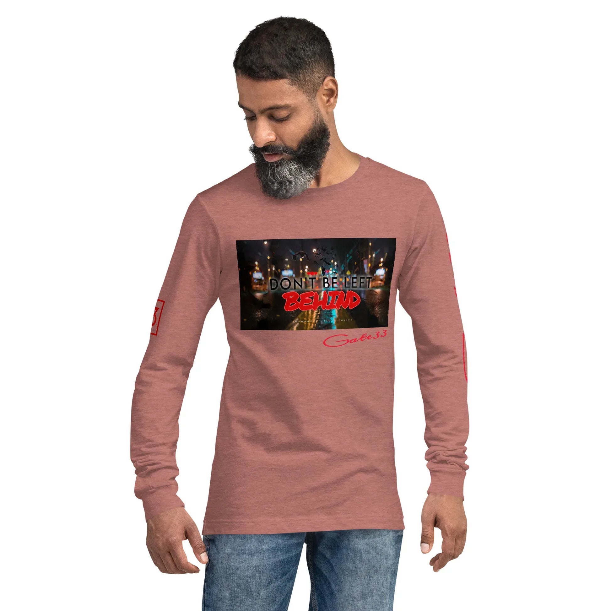 DON’T BE LEFT Unisex Long Sleeve Tee - Da G.A.T.E 33