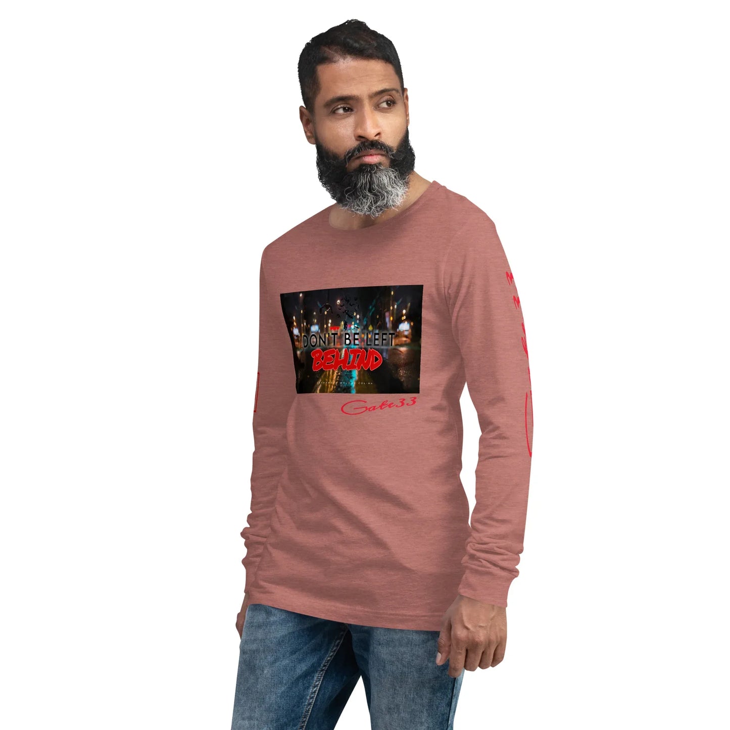 DON’T BE LEFT Unisex Long Sleeve Tee - Da G.A.T.E 33