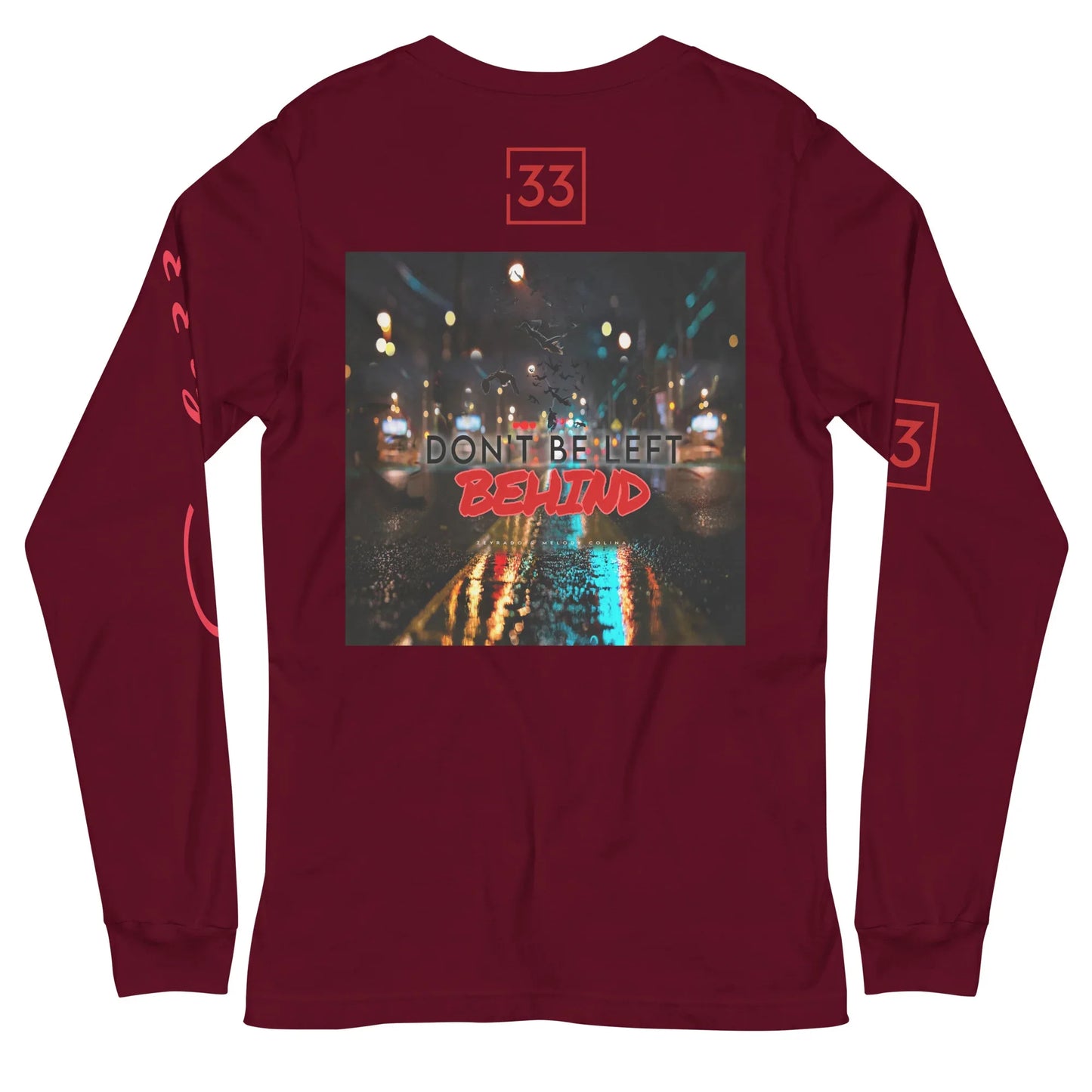 DON’T BE LEFT Unisex Long Sleeve Tee - Da G.A.T.E 33
